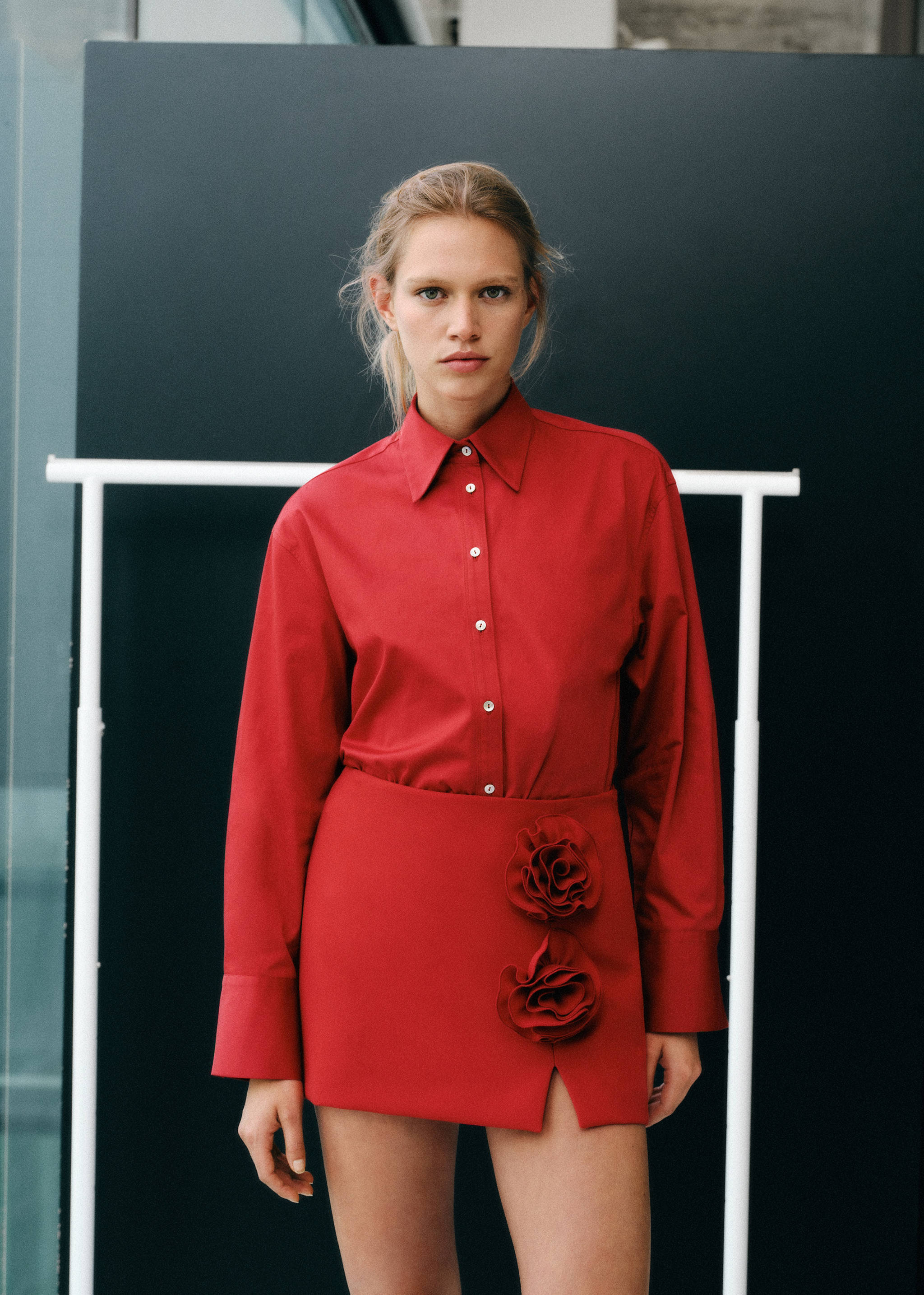 Minifalda aplique flores - Detalle del artículo 6