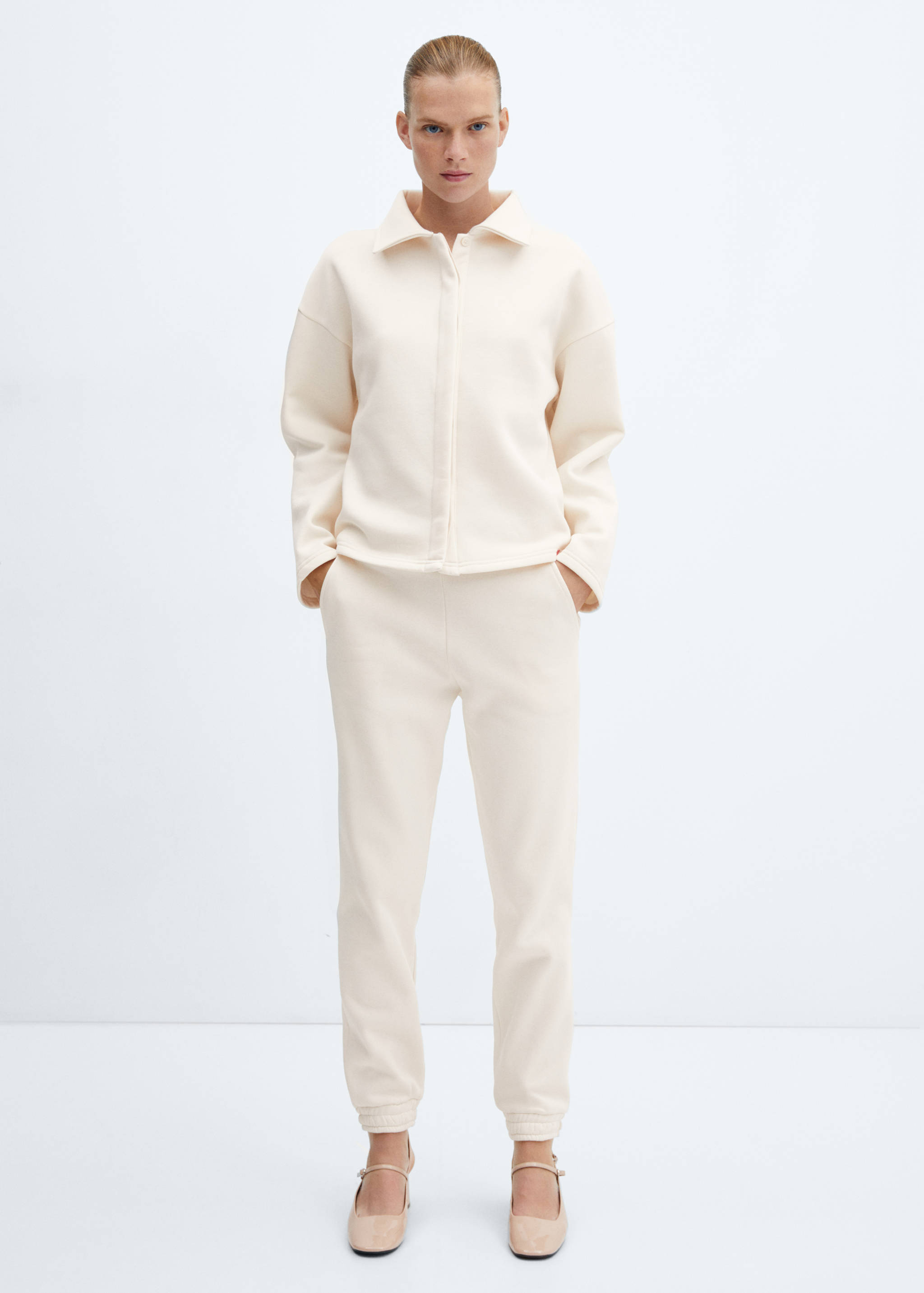 Solidarity buttoned sweatshirt - General plane