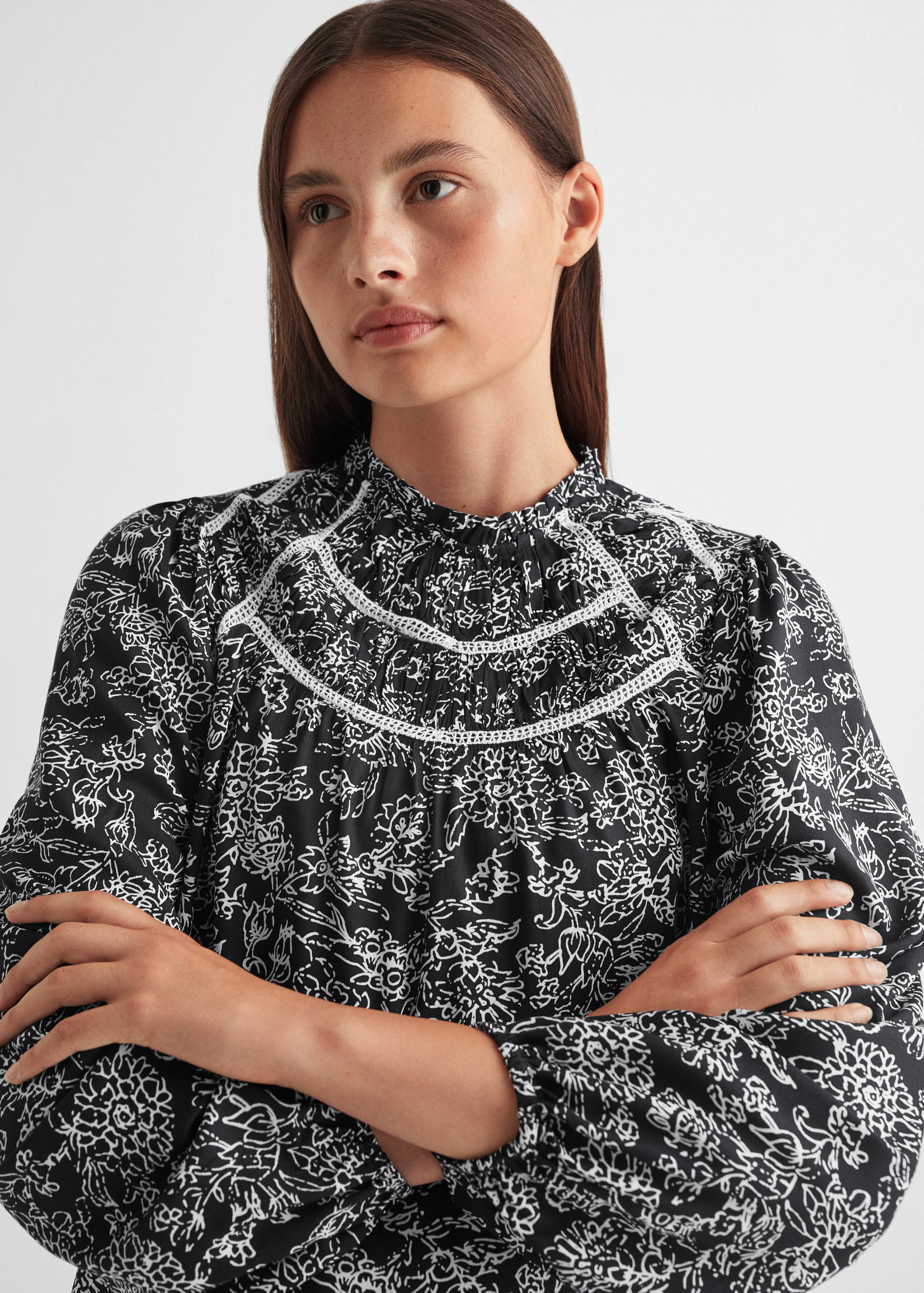 Bedruckte Bluse - Detail des Artikels 1