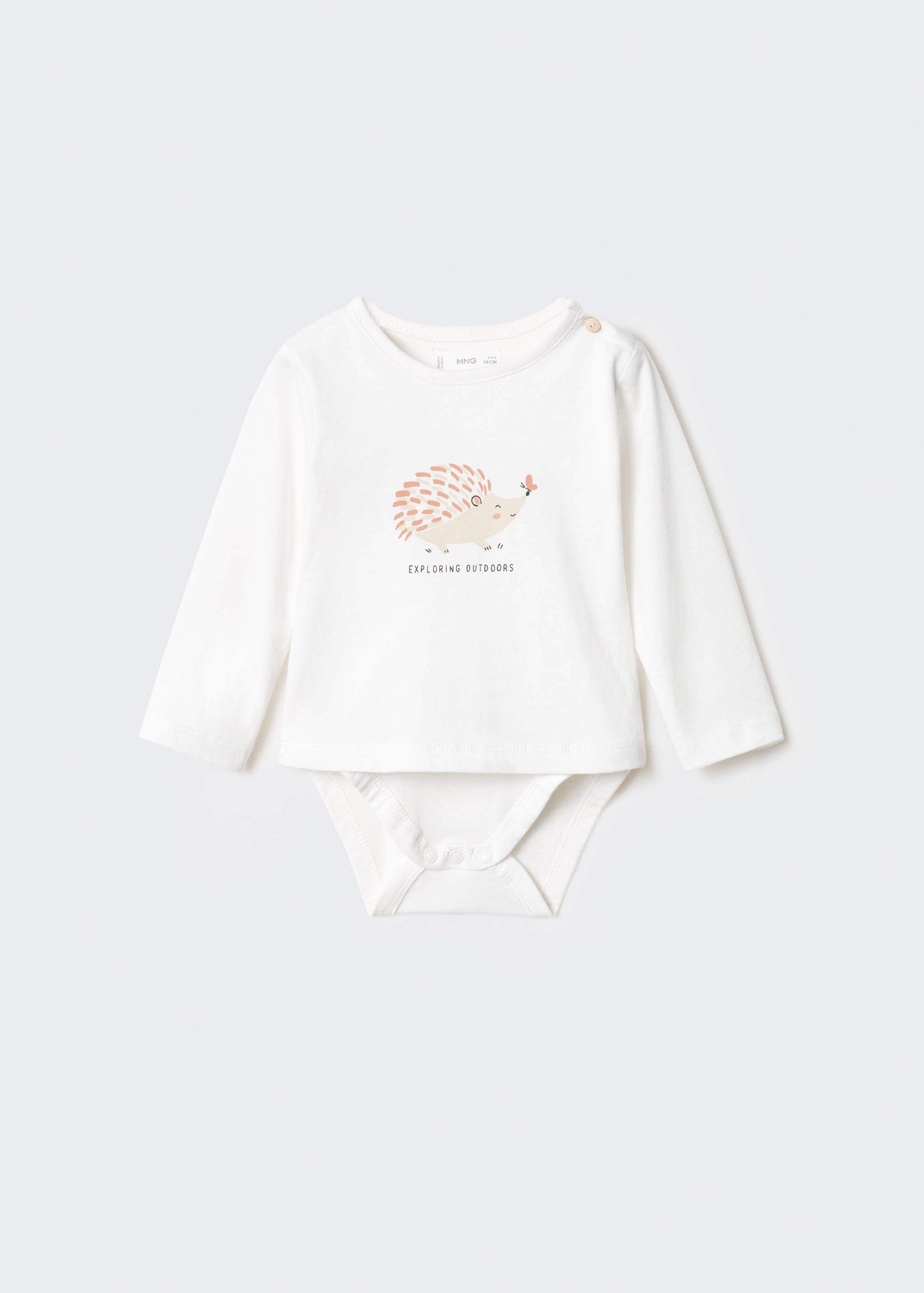Body T-shirt coton bio - Article sans modèle