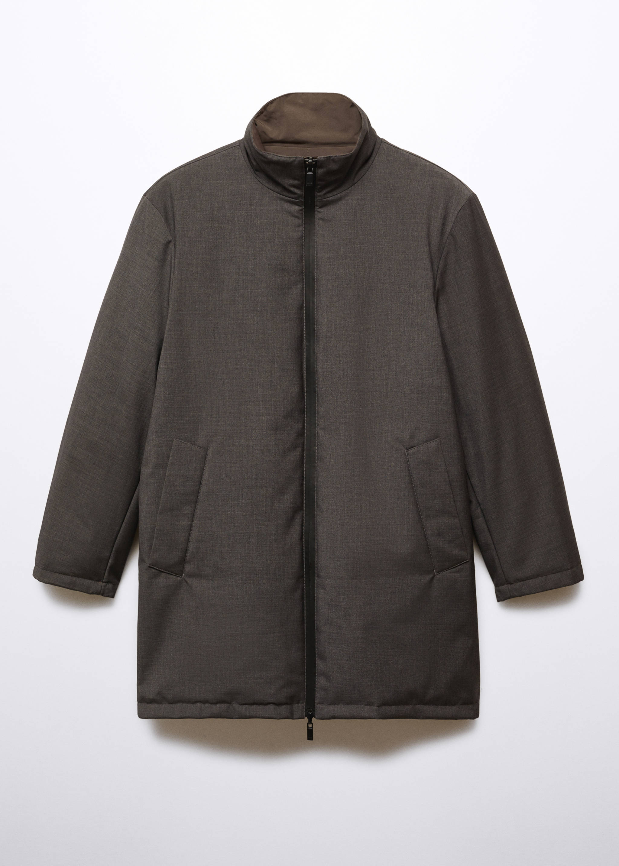 Παρκά διπλής όψης καπιτονέ water repellent - Προϊόν χωρίς μοντέλο