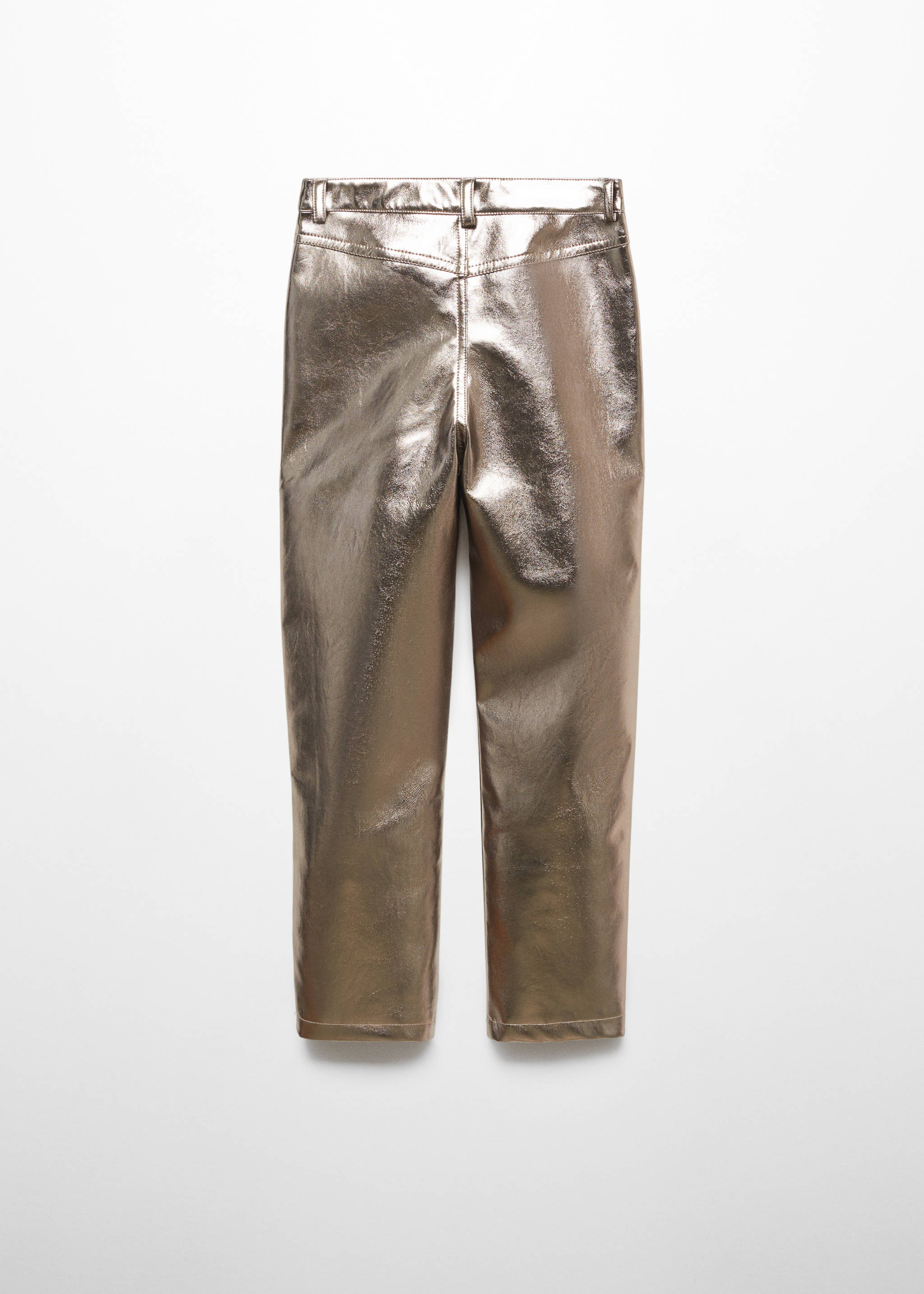 Metallic pants - Reverse of the article