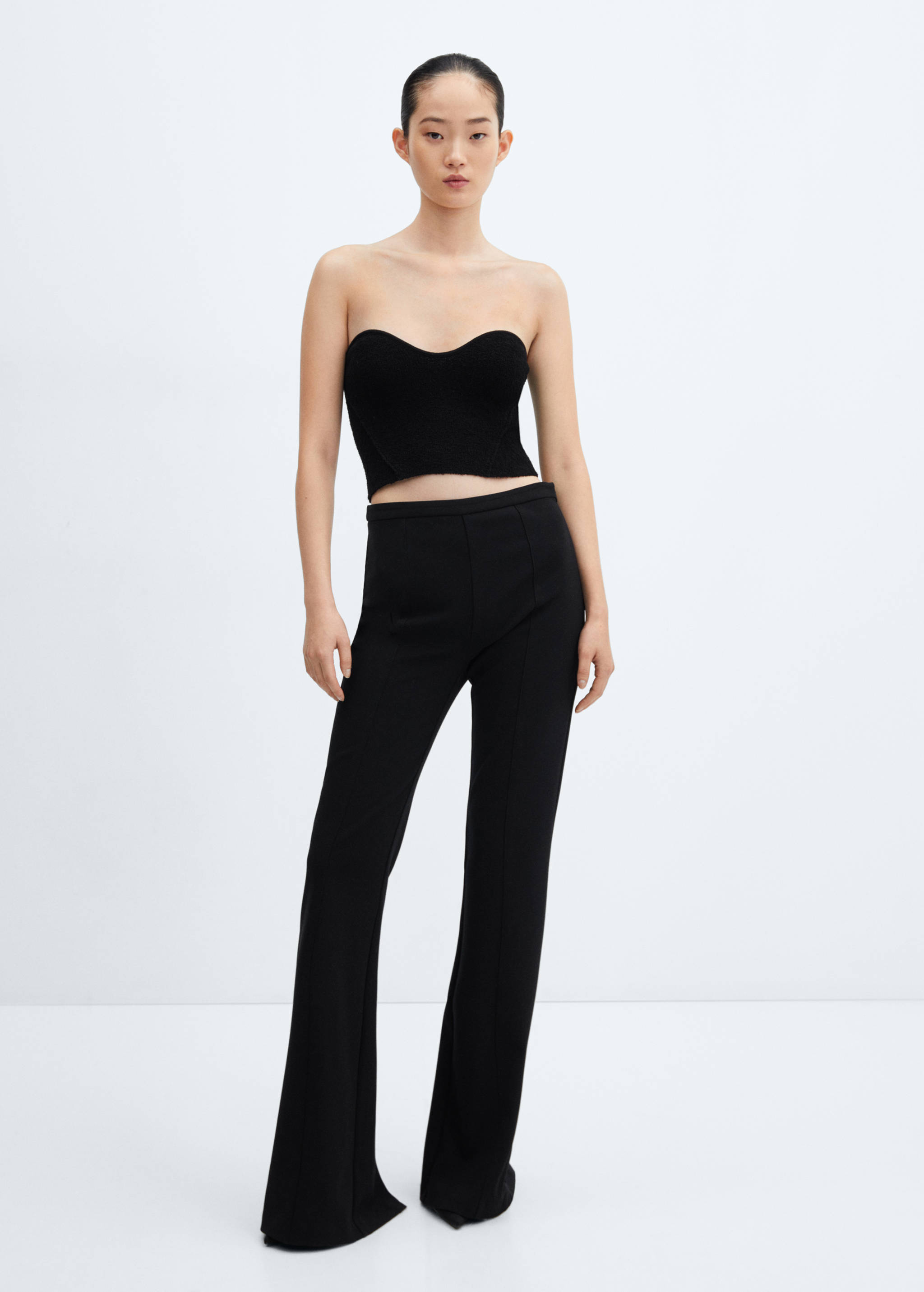 Top corsetero tweed - Plano general