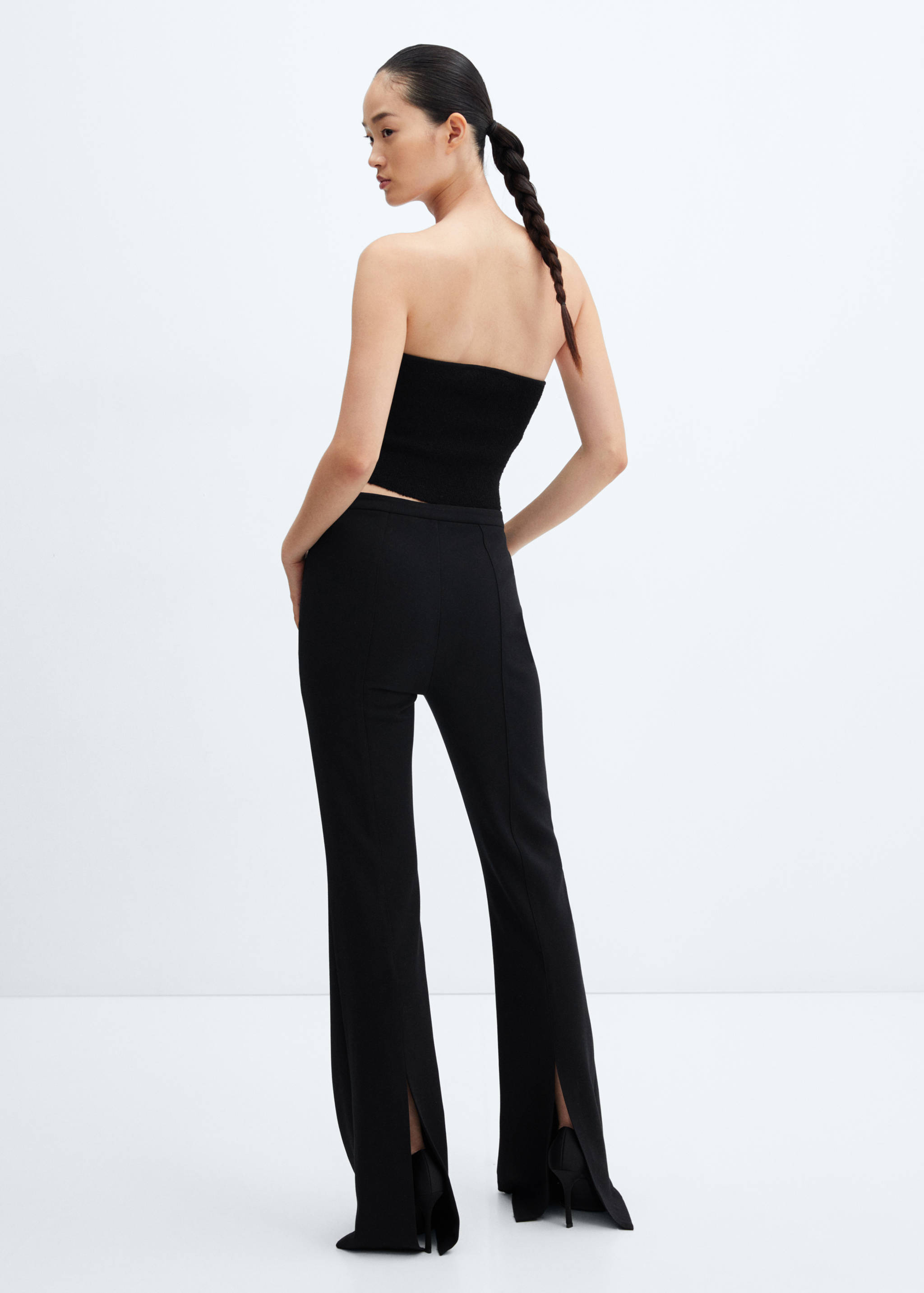 Top corsetero tweed - Reverso del artículo