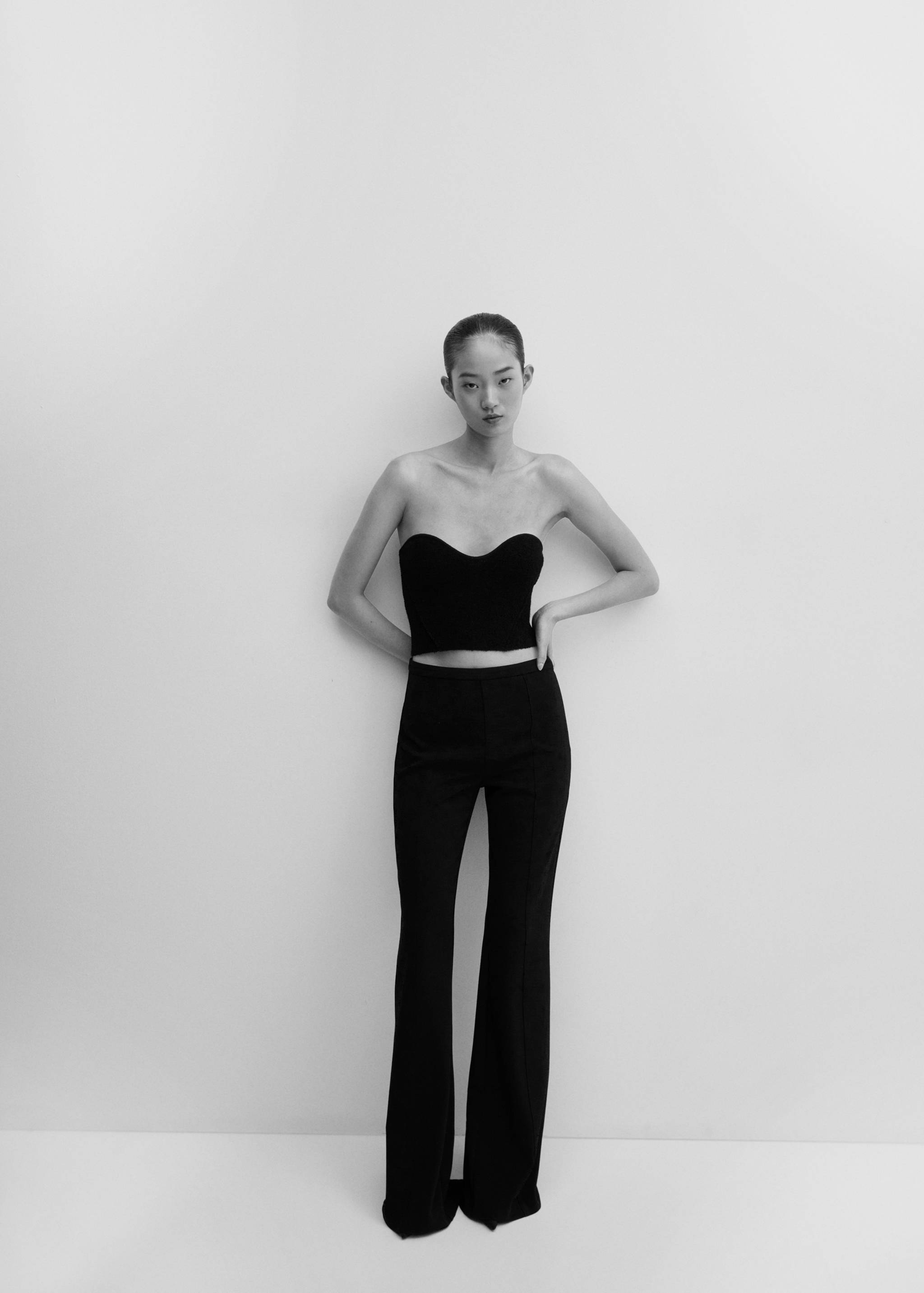 Top corsetero tweed - Detalle del artículo 2