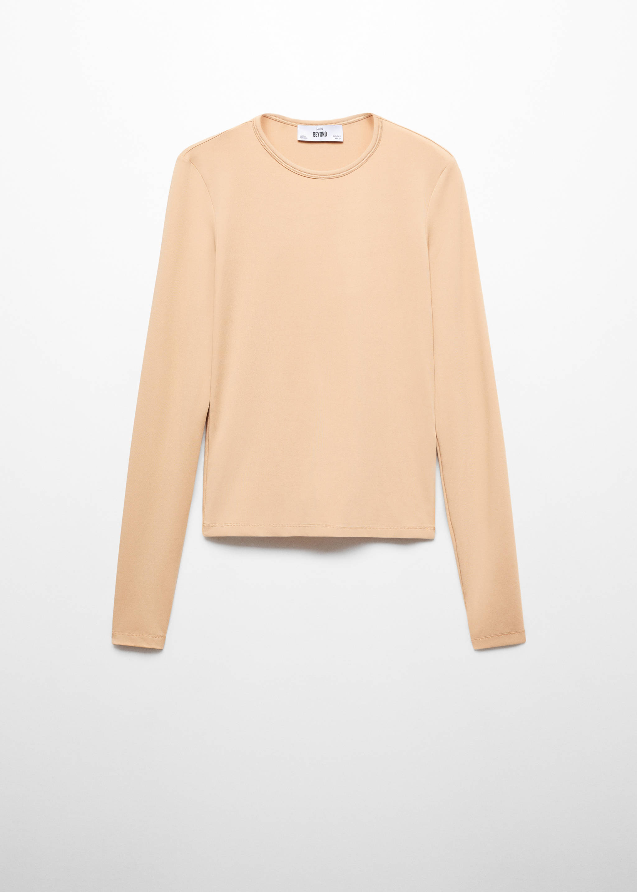 Rounded neck t-shirt - Article without model