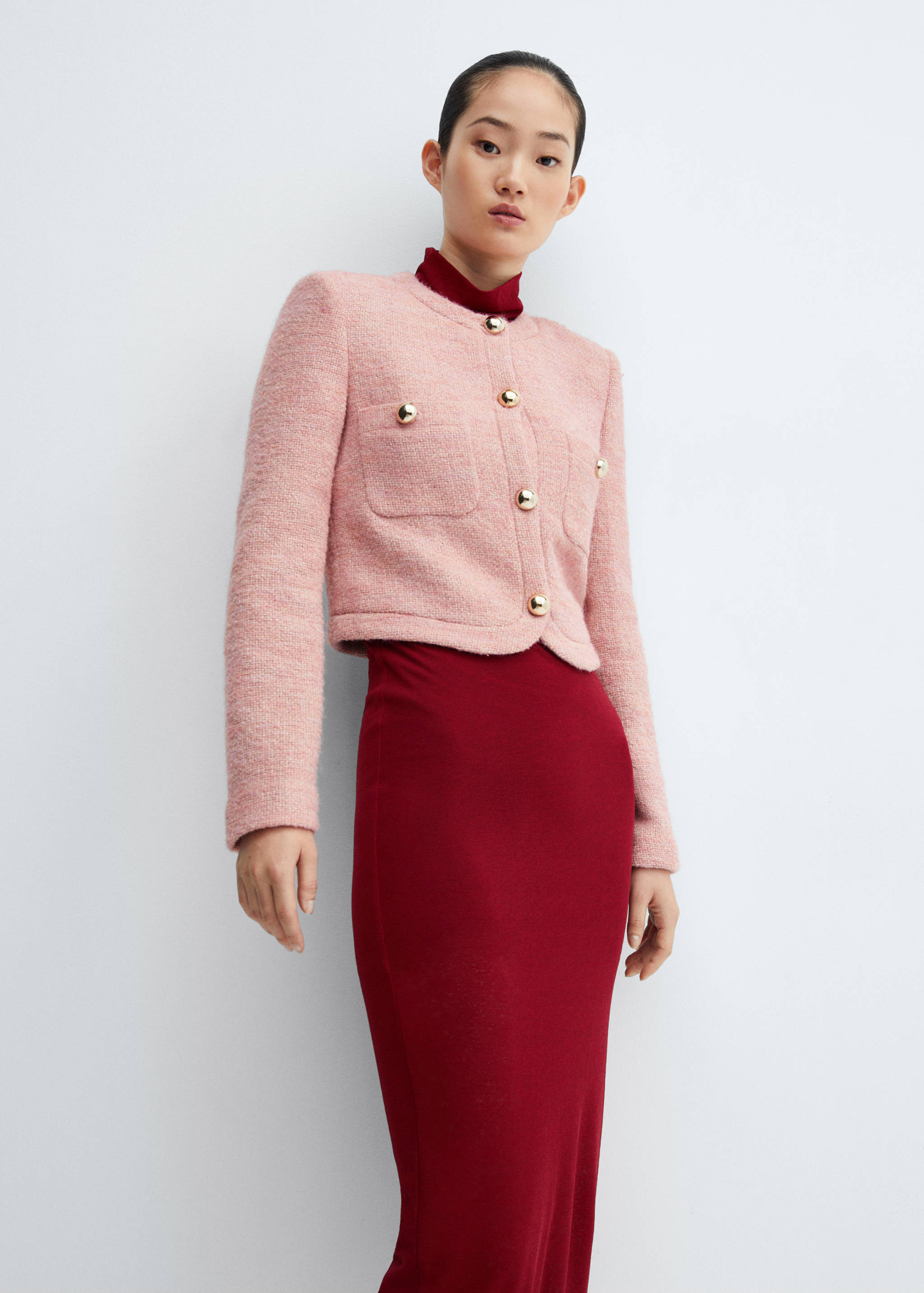 Strickjacke mit Knöpfen - Detail des Artikels 2