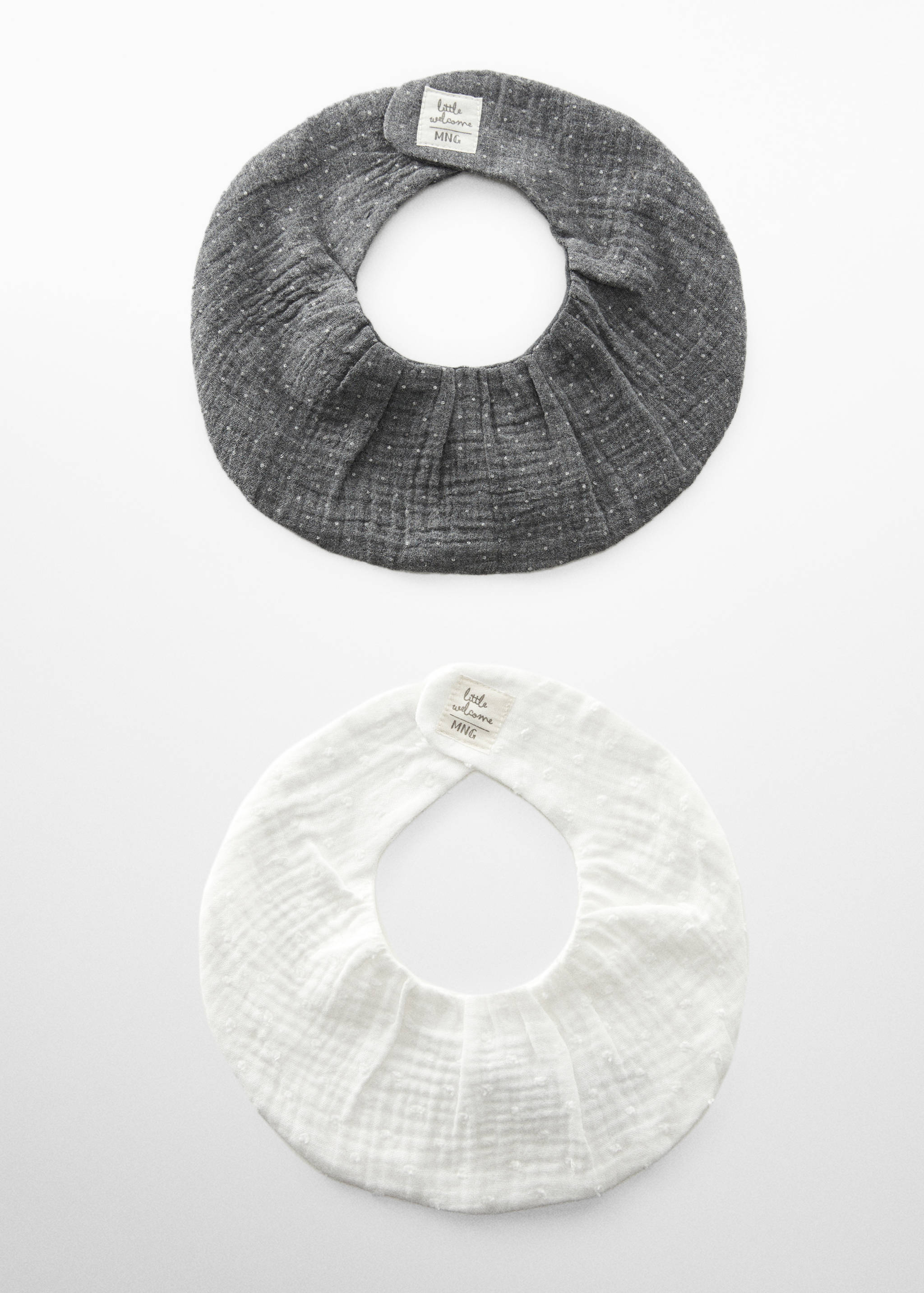 2 Printed bibs pack - Article without model