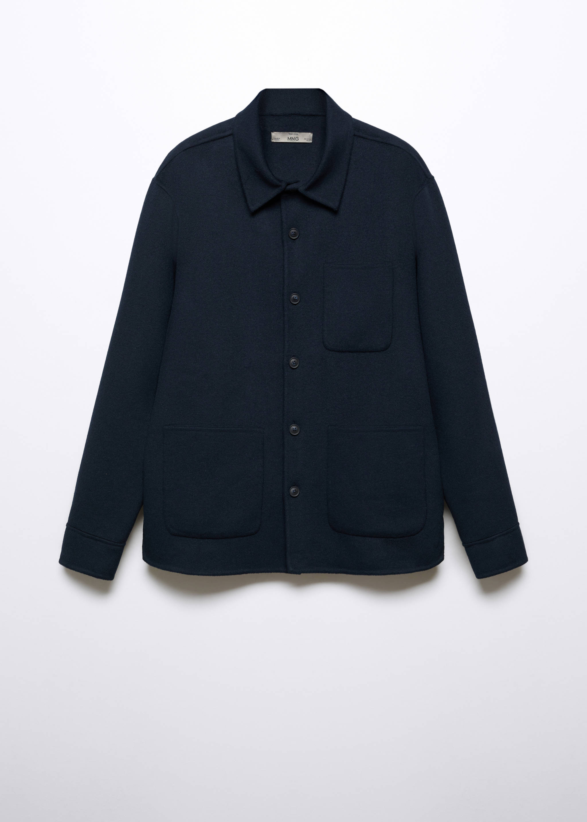 Sobrecamisa doble faç llana reciclada - Article sense model