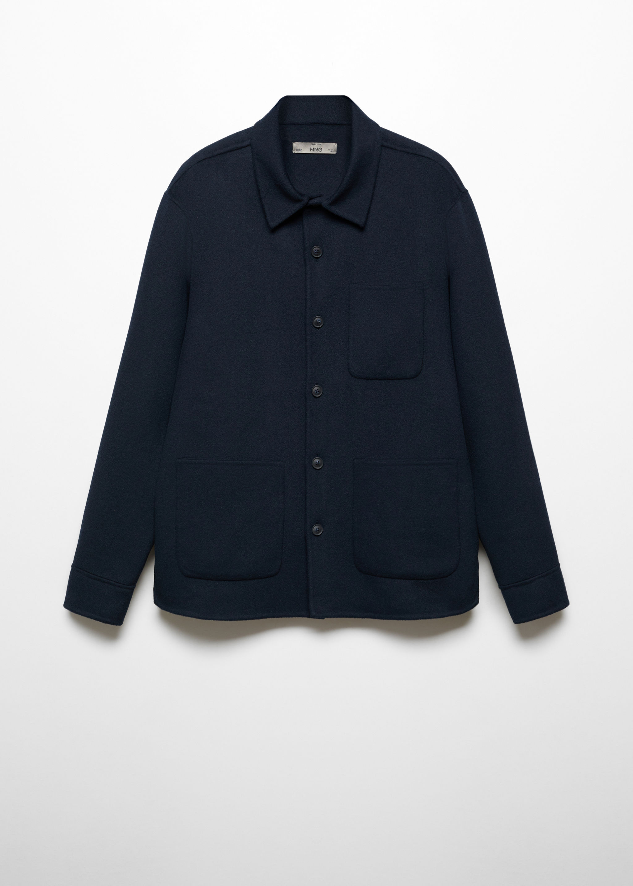 Sobrecamisa doble faç llana reciclada - Article sense model