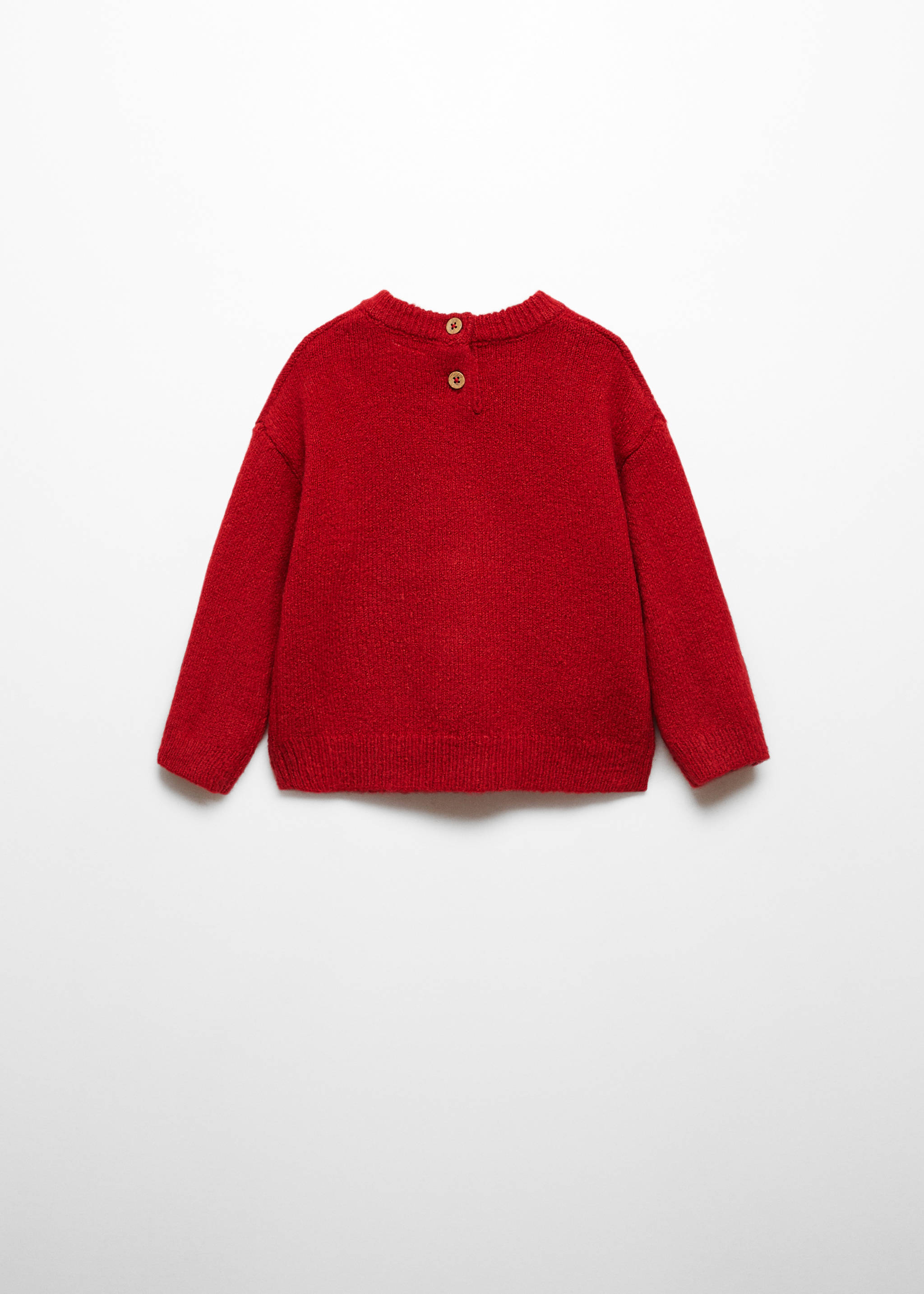 Jersey estampado navideño - Reverso del artículo