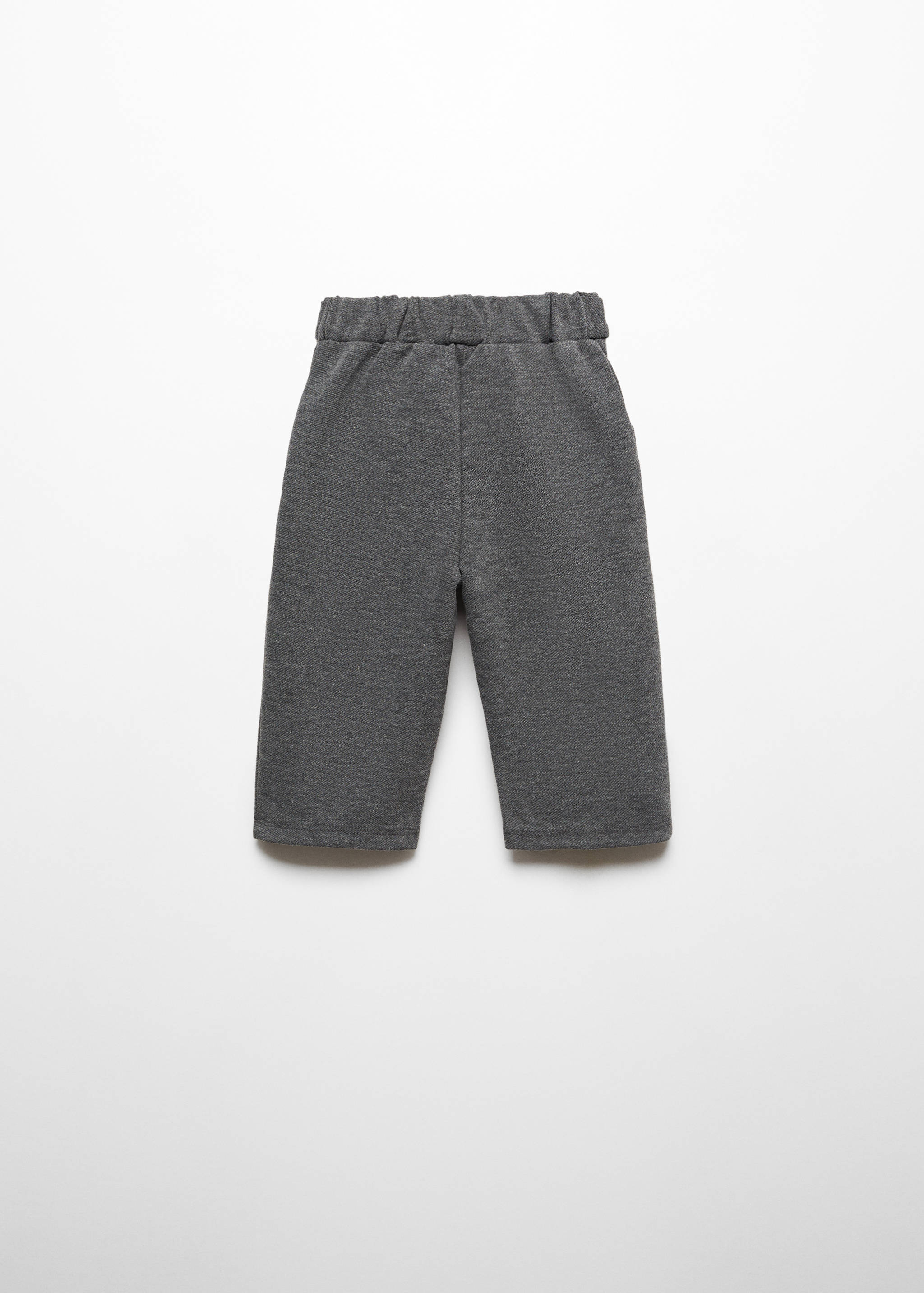 Paperbag trousers with belt - Reverse of the article