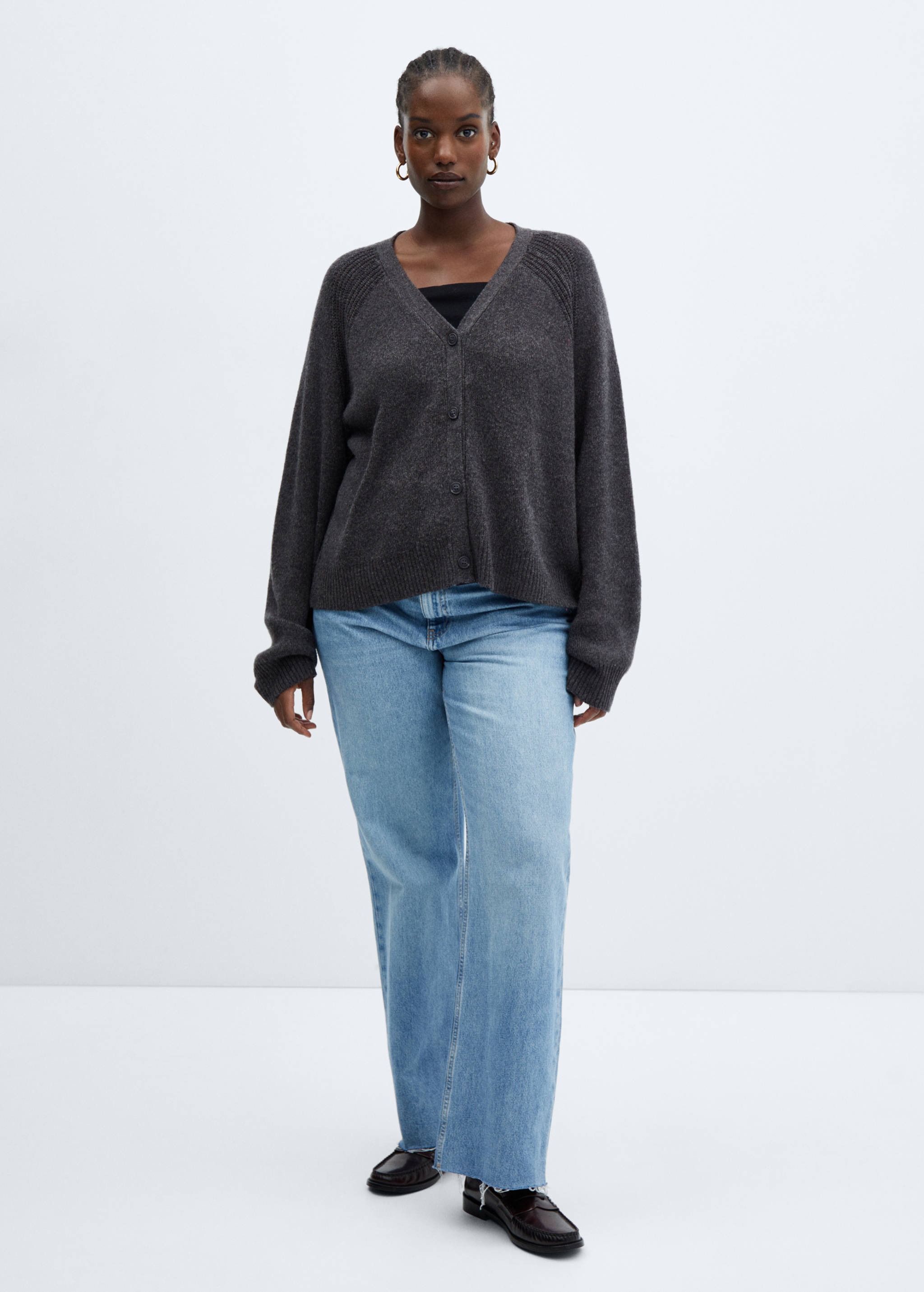 Button knit cardigan - Details of the article 3