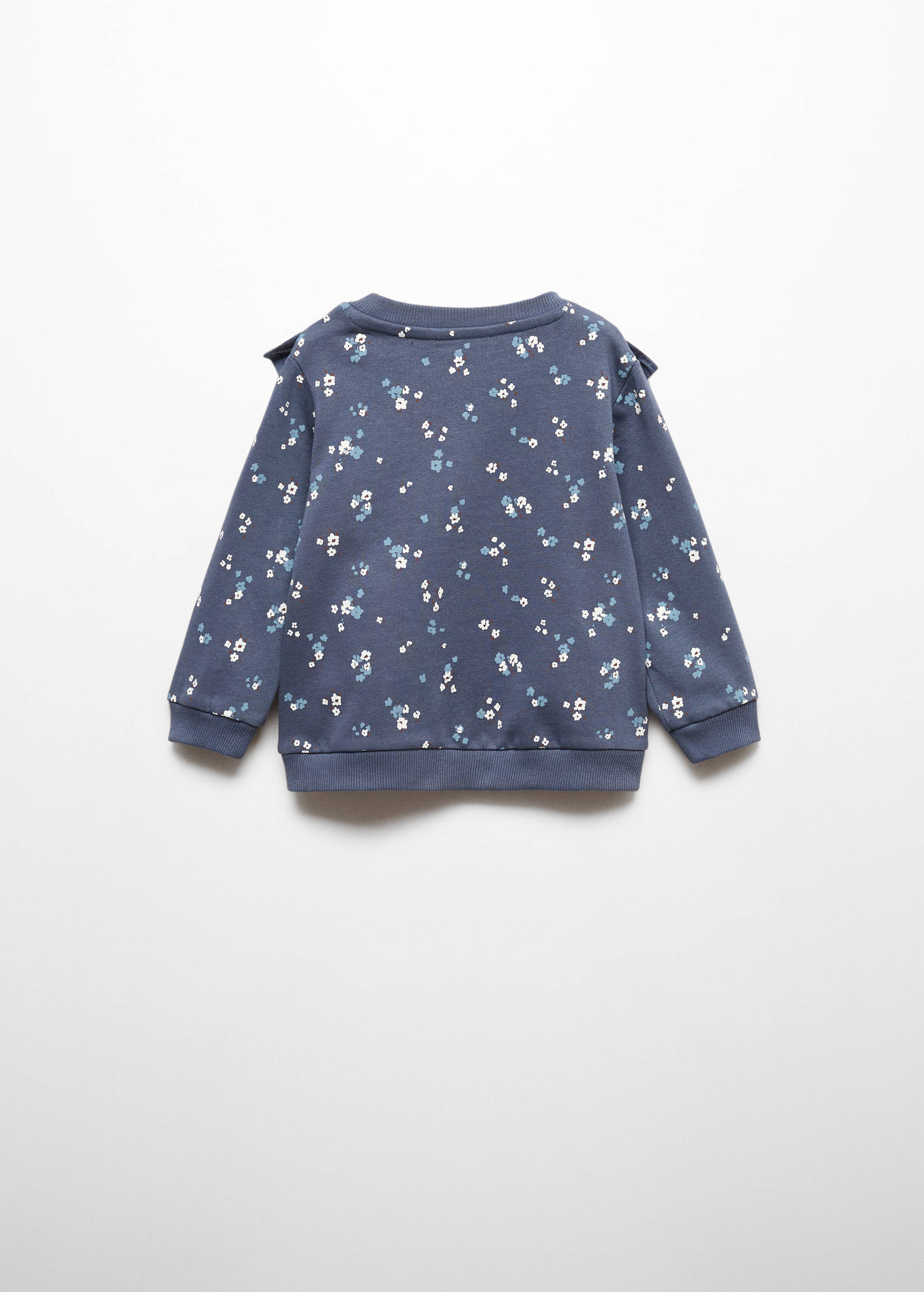 Frills printed sweatshirt - Reverse of the article