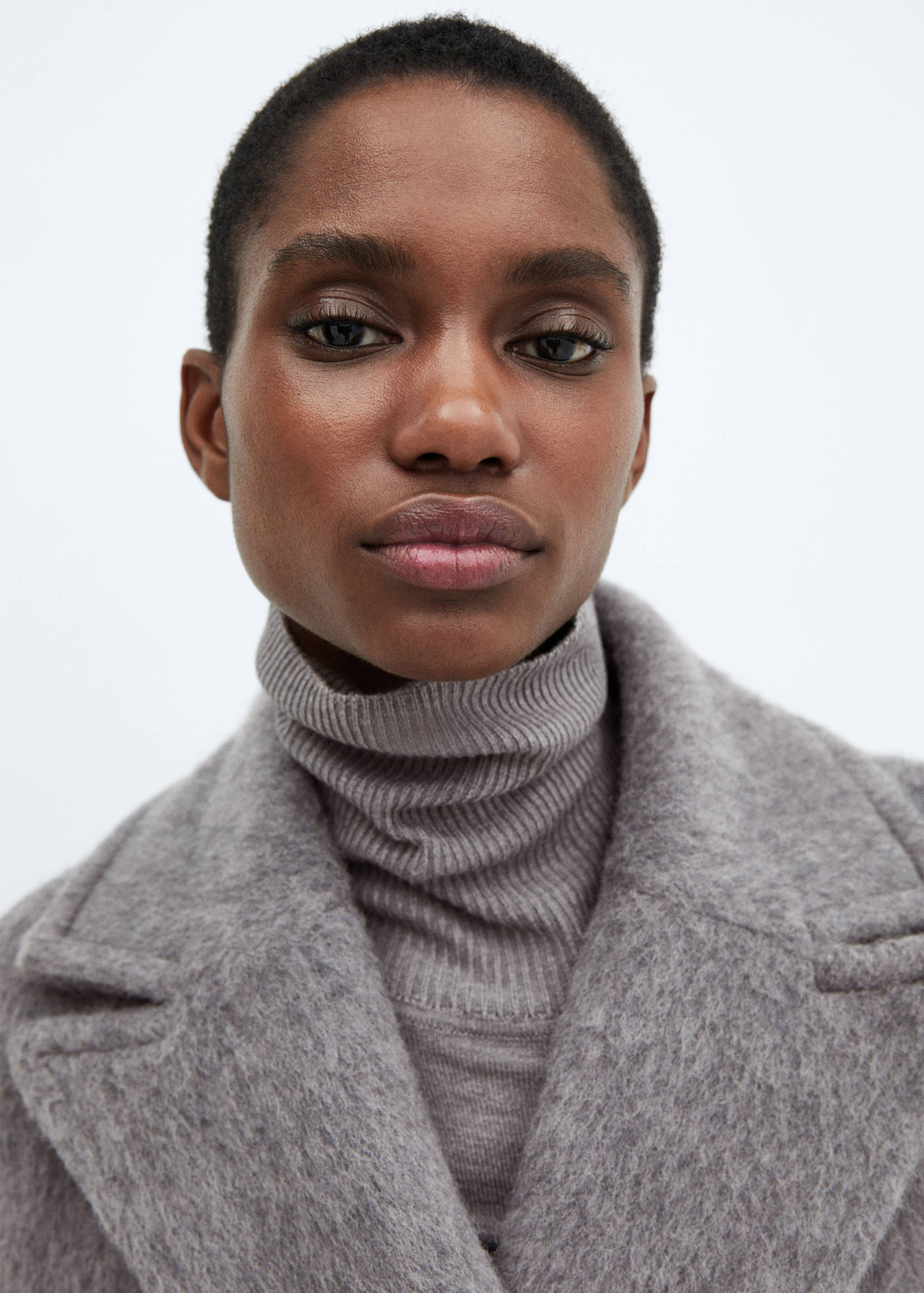 Double-breasted wool coat - Details of the article 1