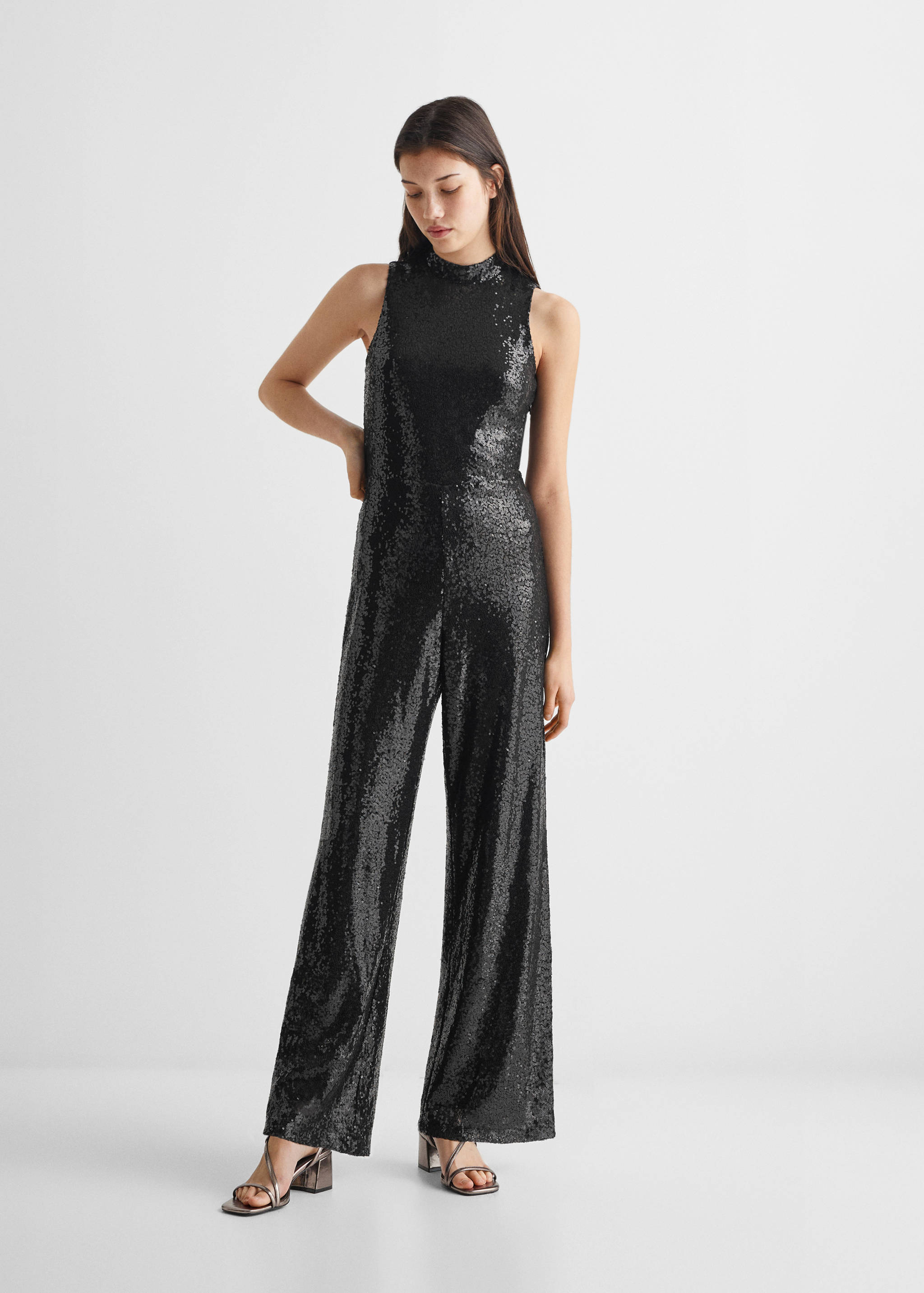 Salopetă lungă cu paiete - Plan general