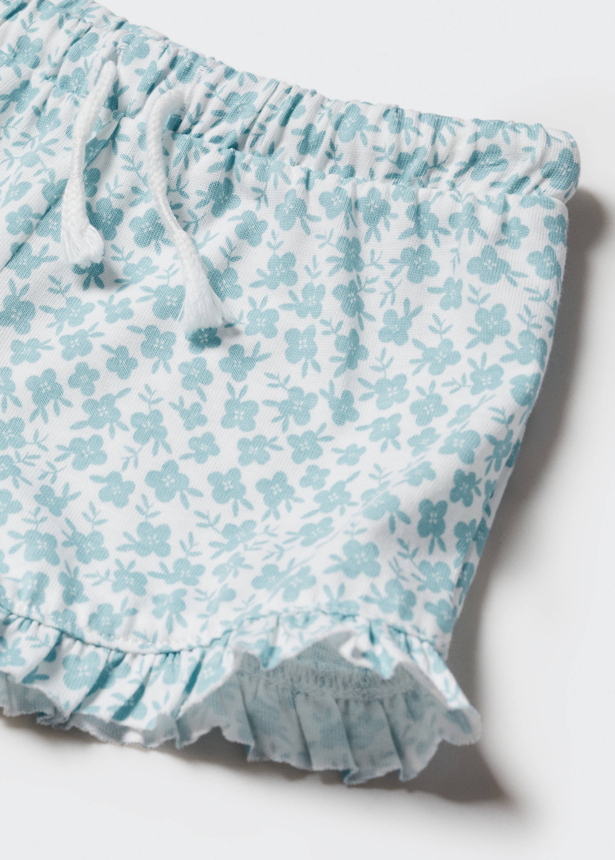 Shorts mit Blumenmuster - Detail des Artikels 0
