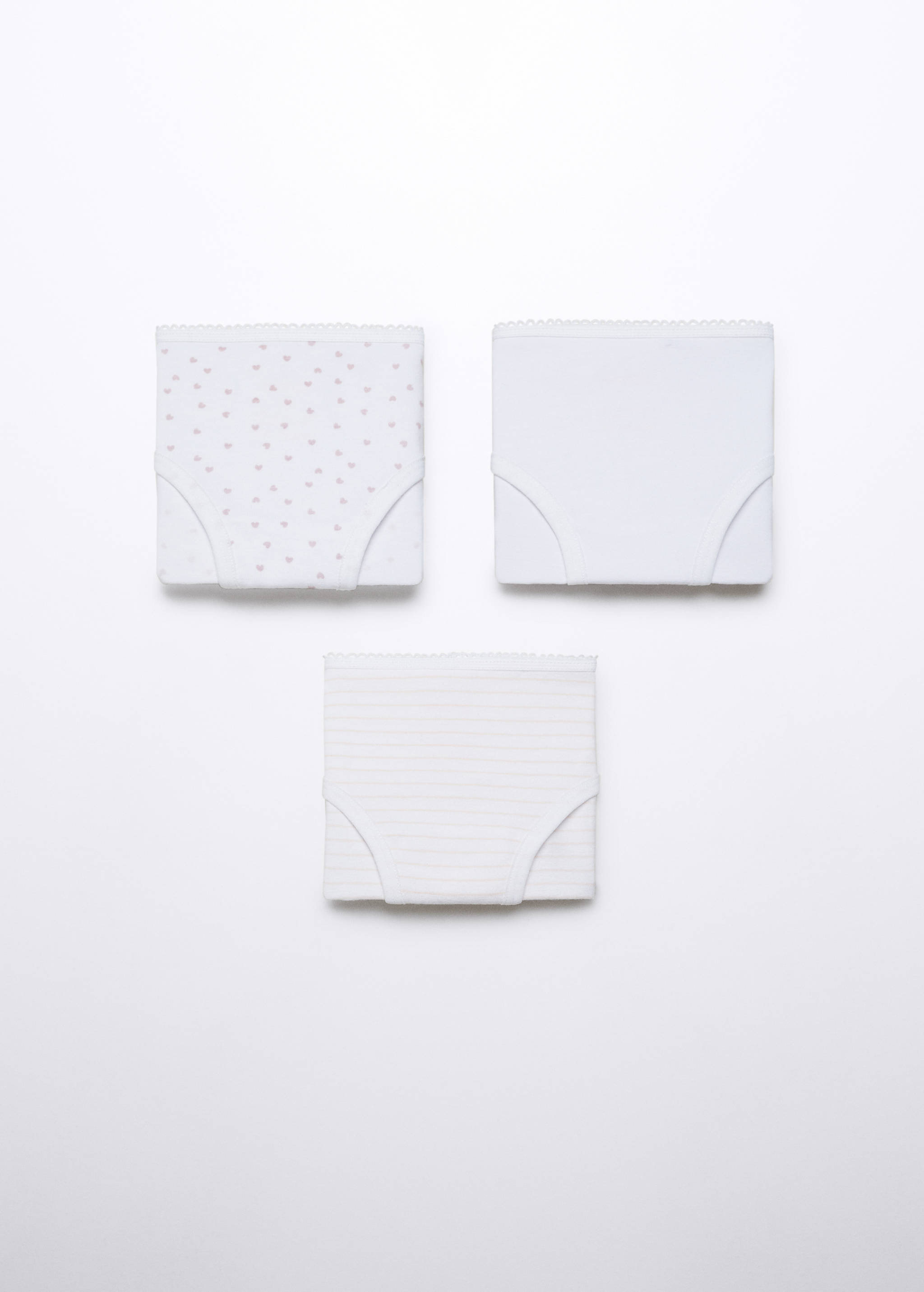 Pack 3 cuequinhas algodão - Artigo sem modelo