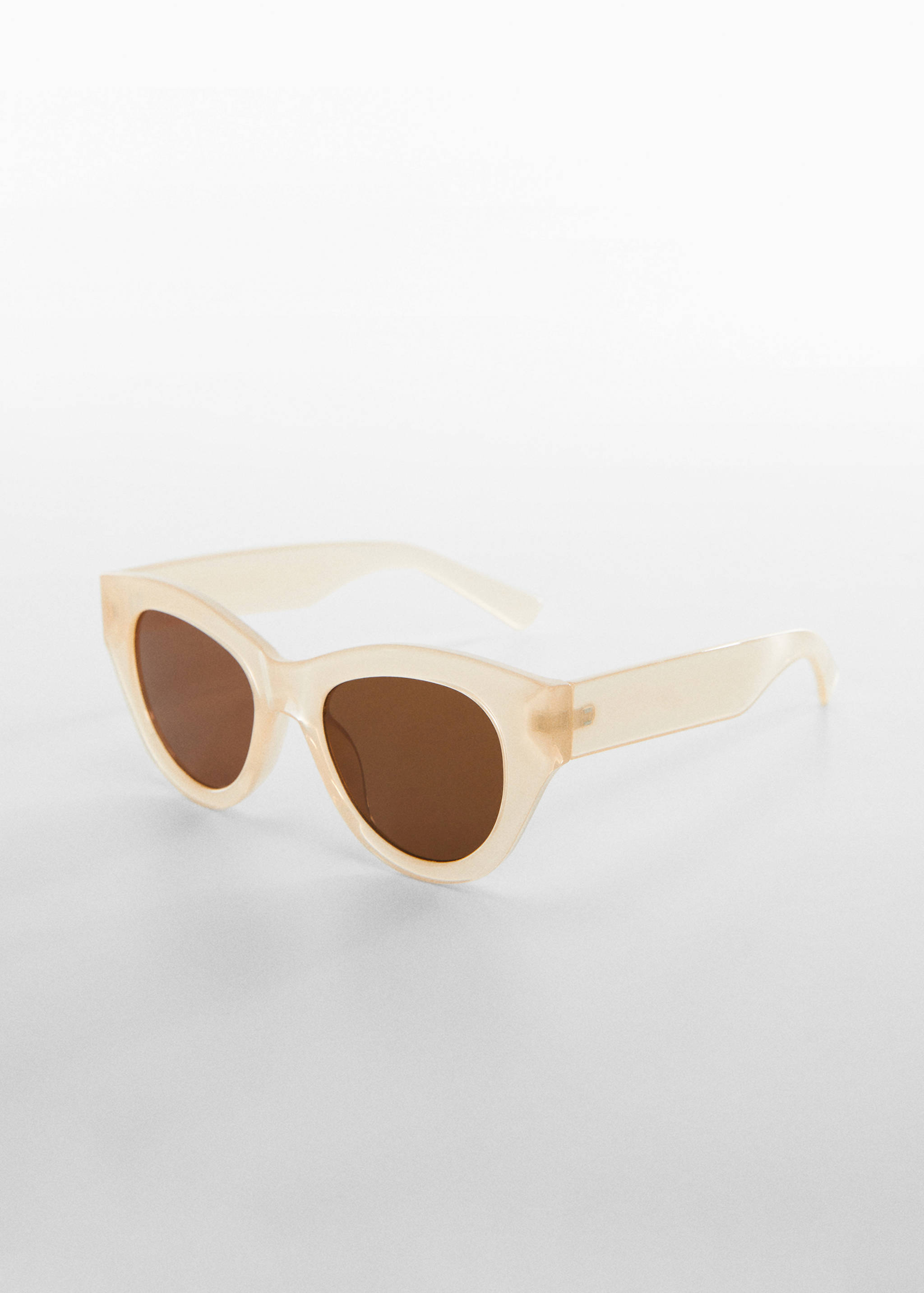 Rounded frame sunglasses - Medium plane