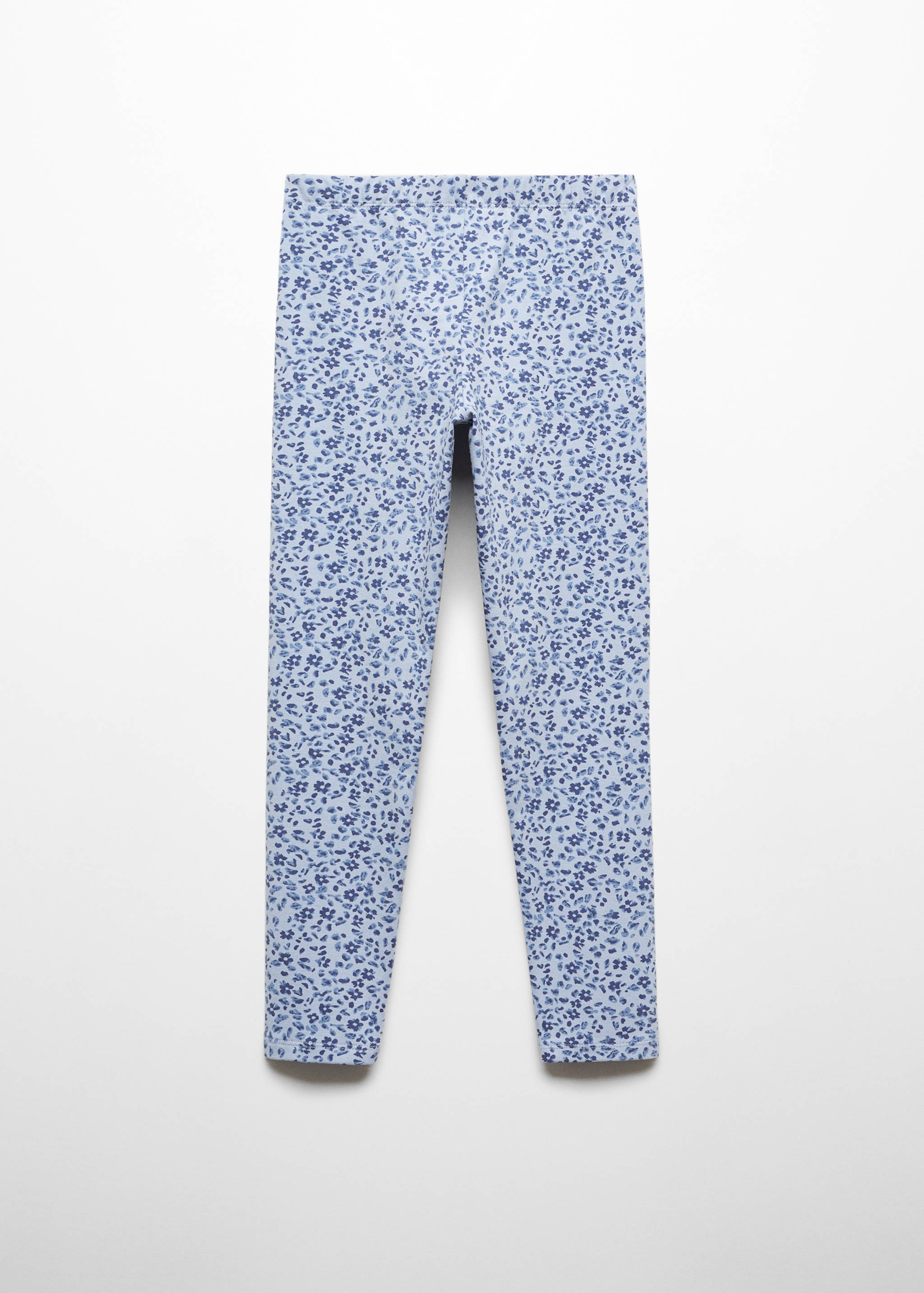 Printed cotton leggings - Reverse of the article
