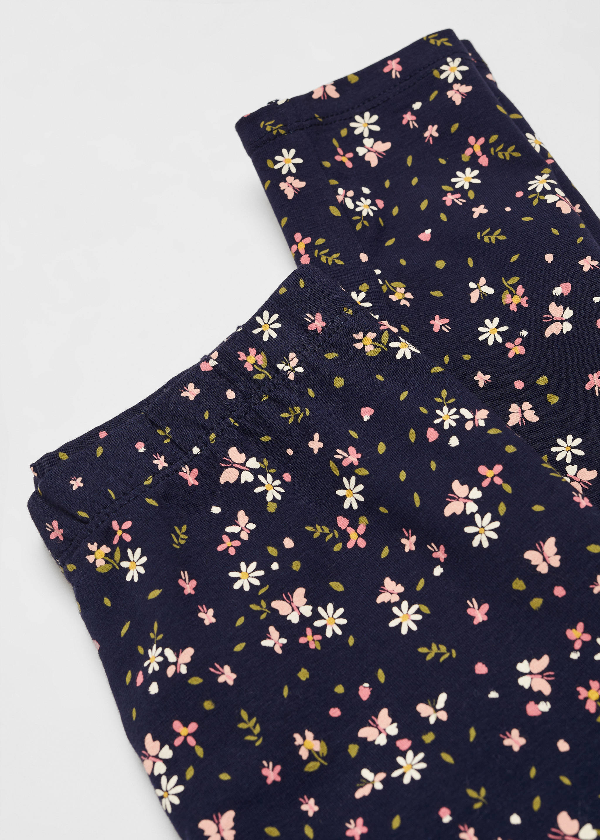 Printed cotton leggings - Details of the article 8