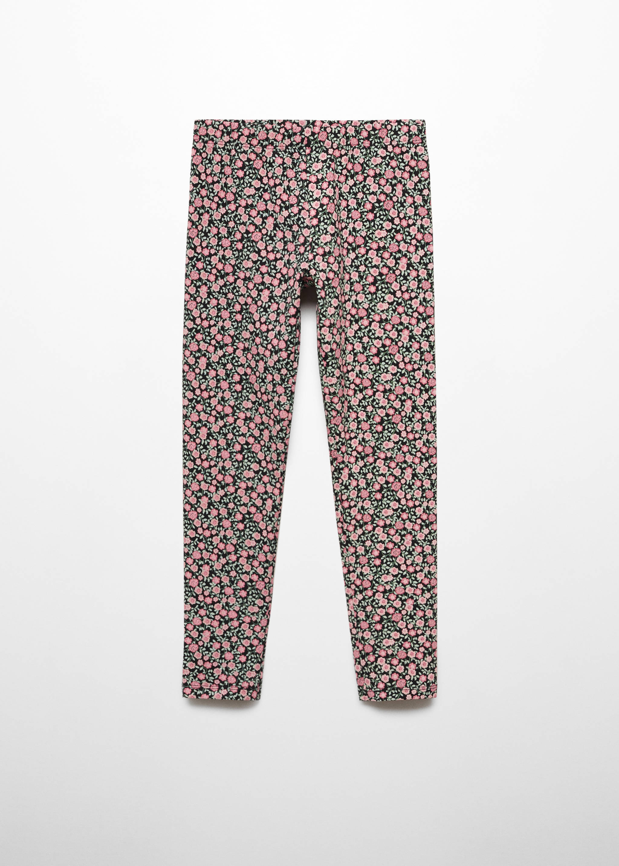 Printed cotton leggings - Reverse of the article