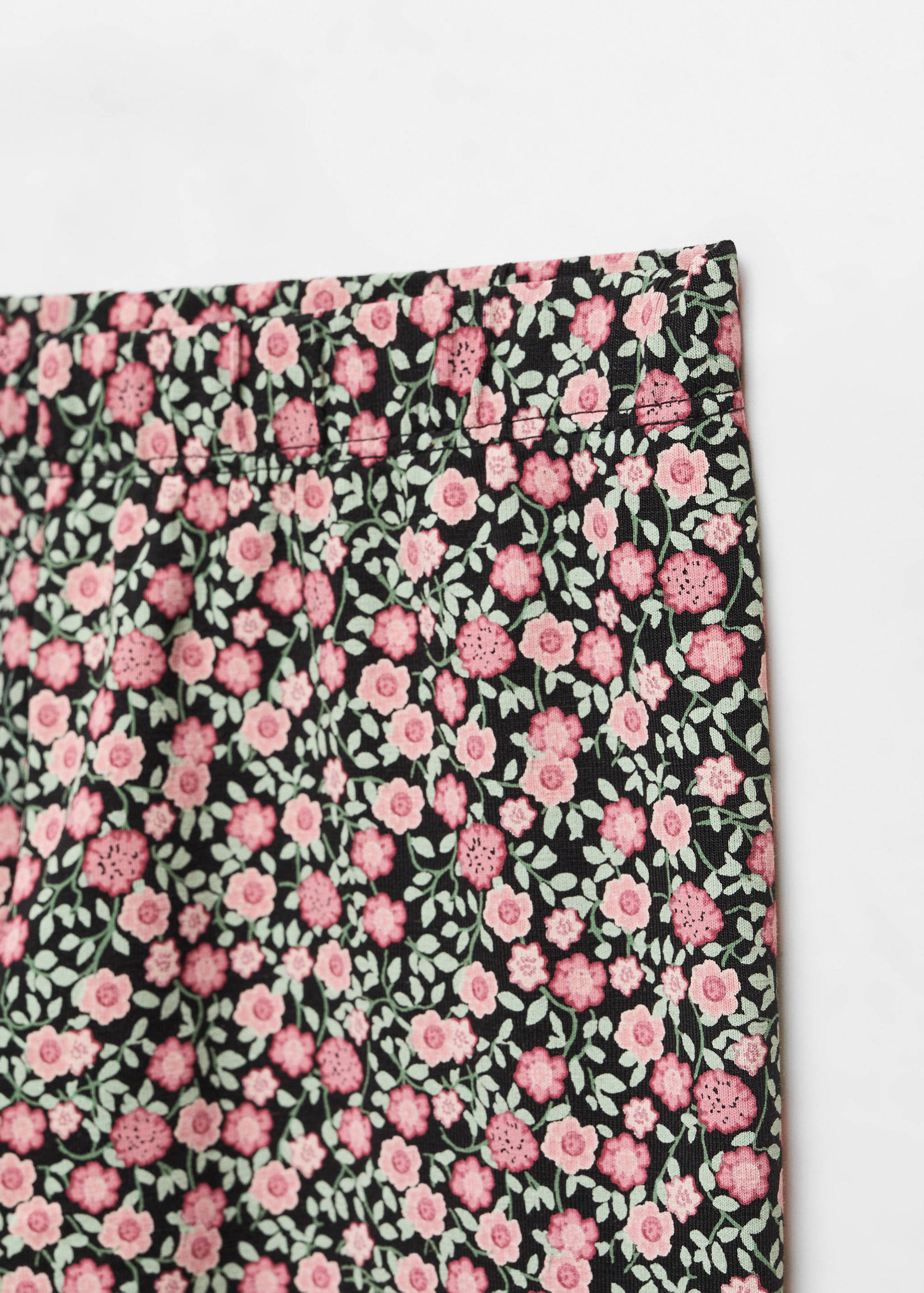 Printed cotton leggings - Details of the article 8