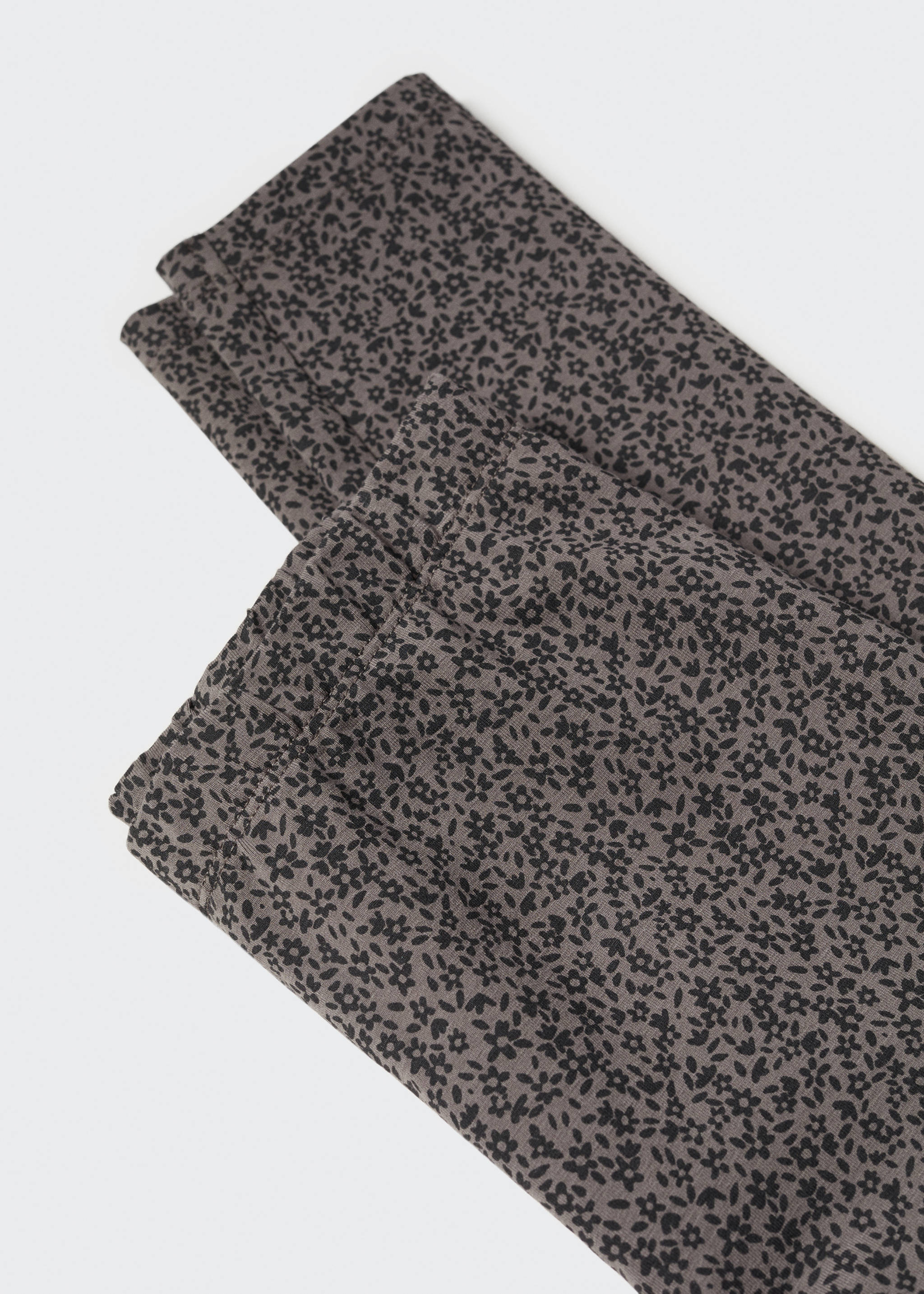 Printed cotton leggings - Details of the article 8