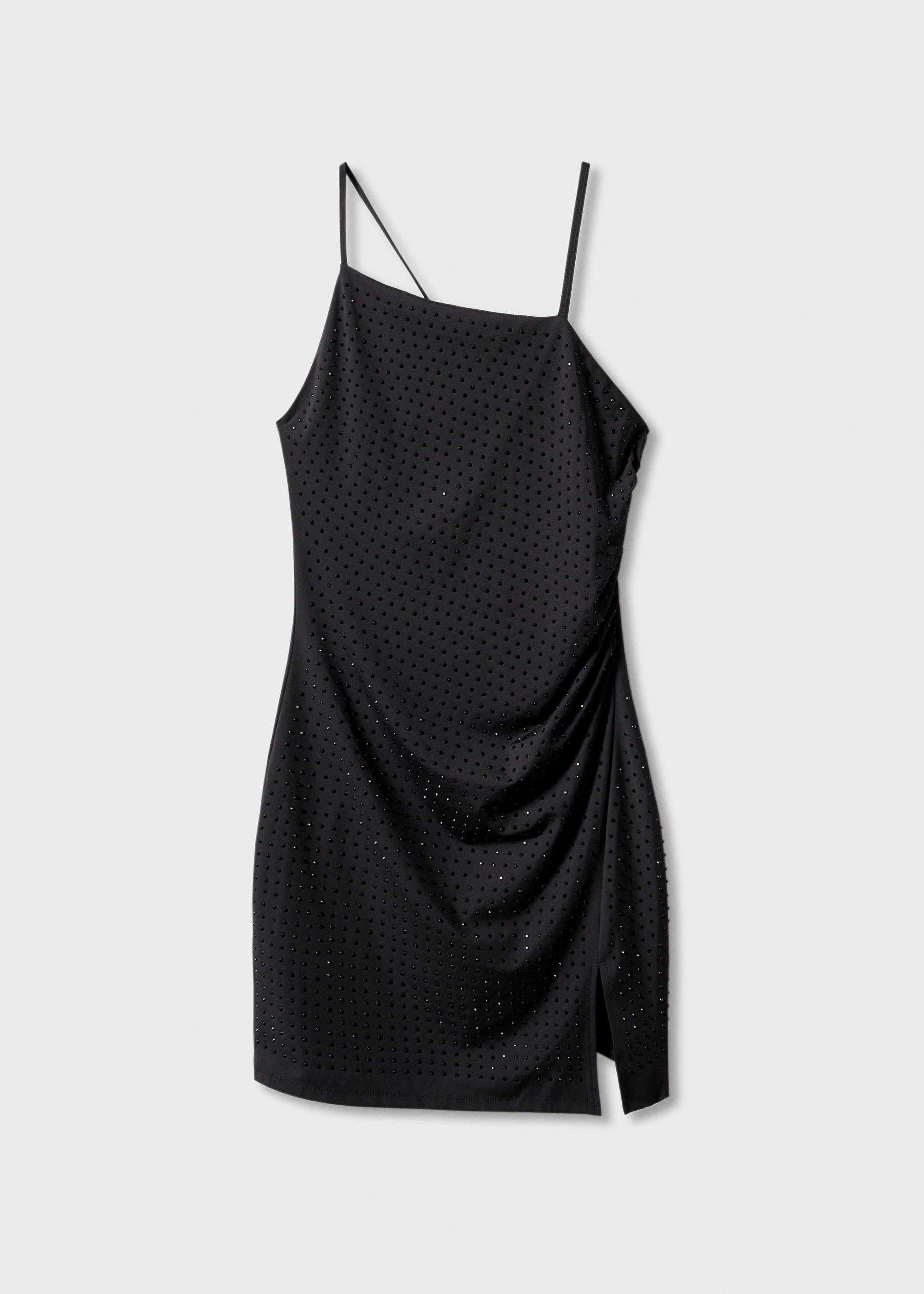 Asymmetrical rhinestone dress - Article without model