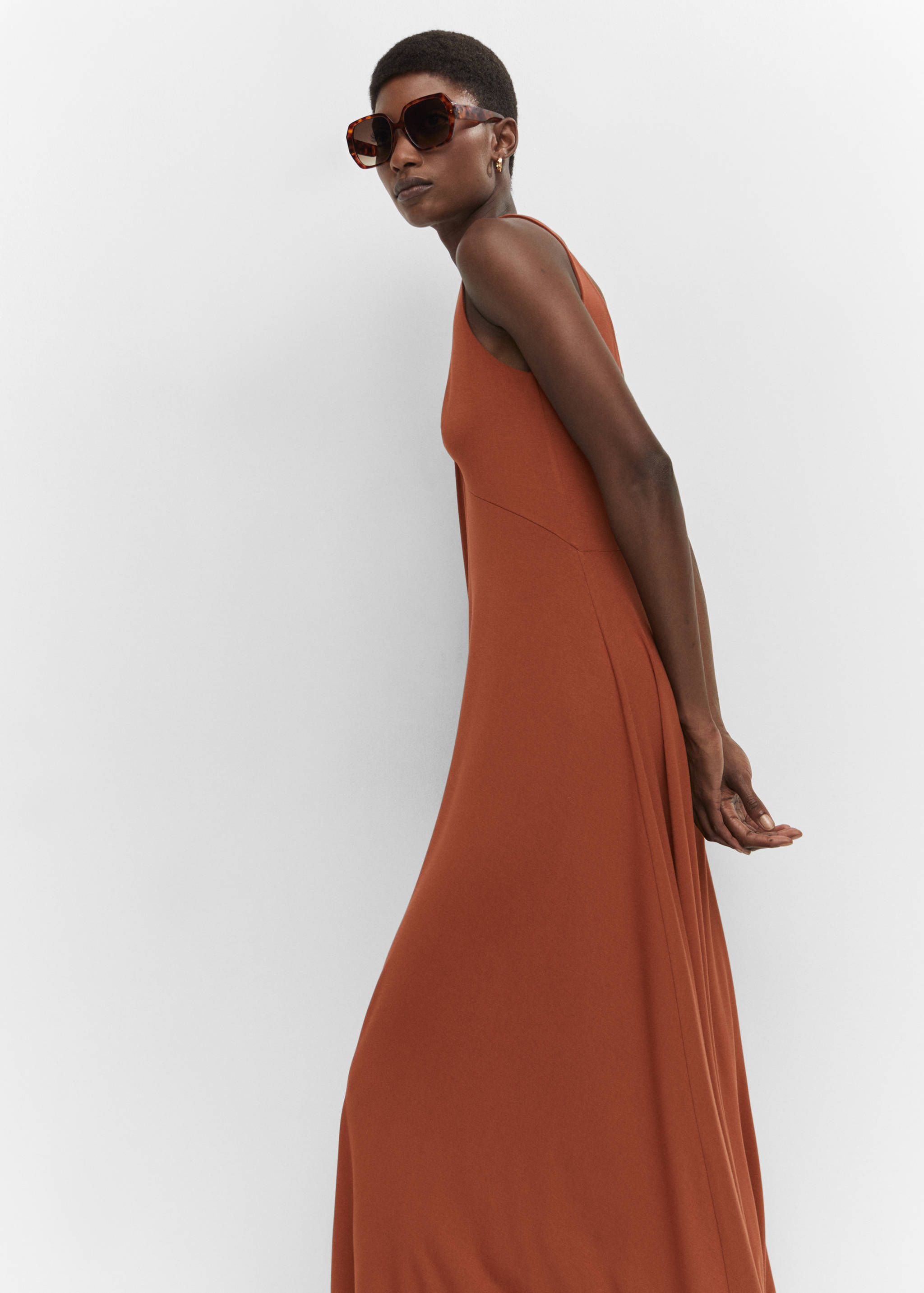 Knot knitted dress - Details of the article 2