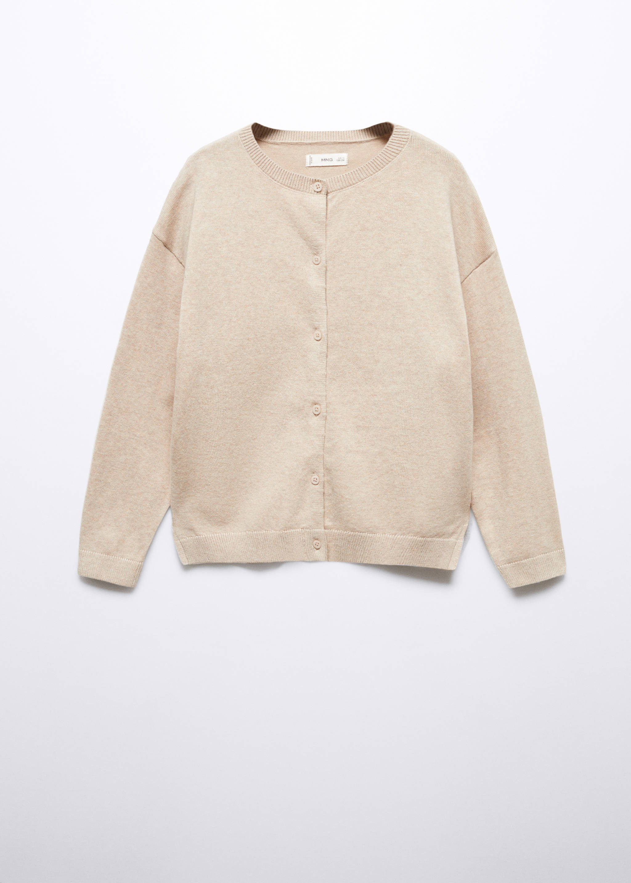 Cardigan de malha de algodão - Artigo sem modelo