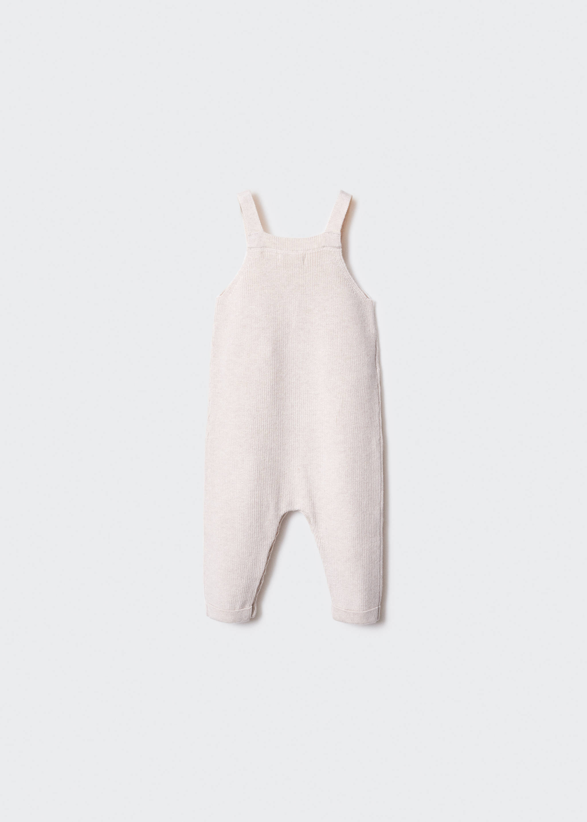 Knitted dungarees - Reverse of the article