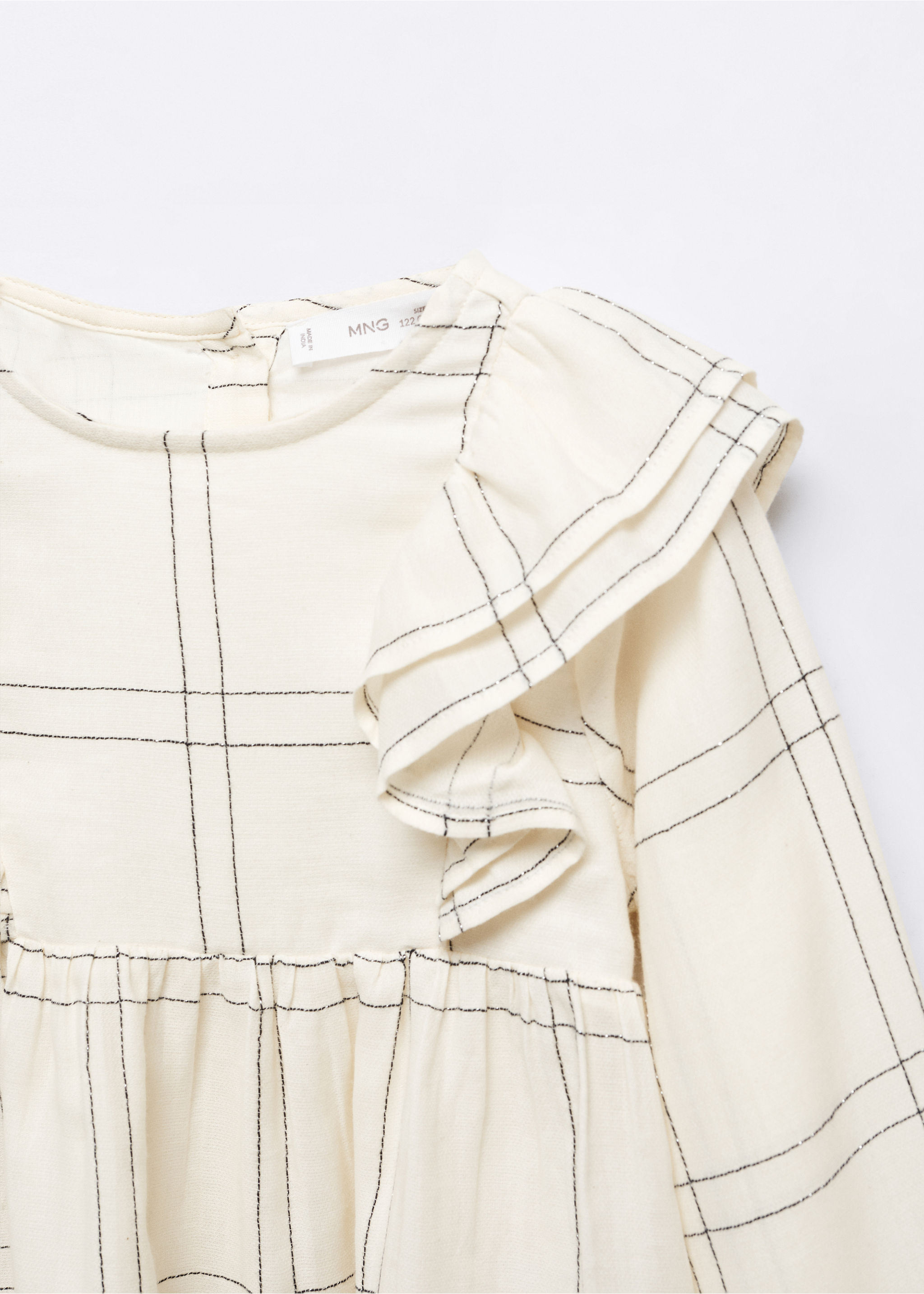 Striped ruffled blouse - Details of the article 8