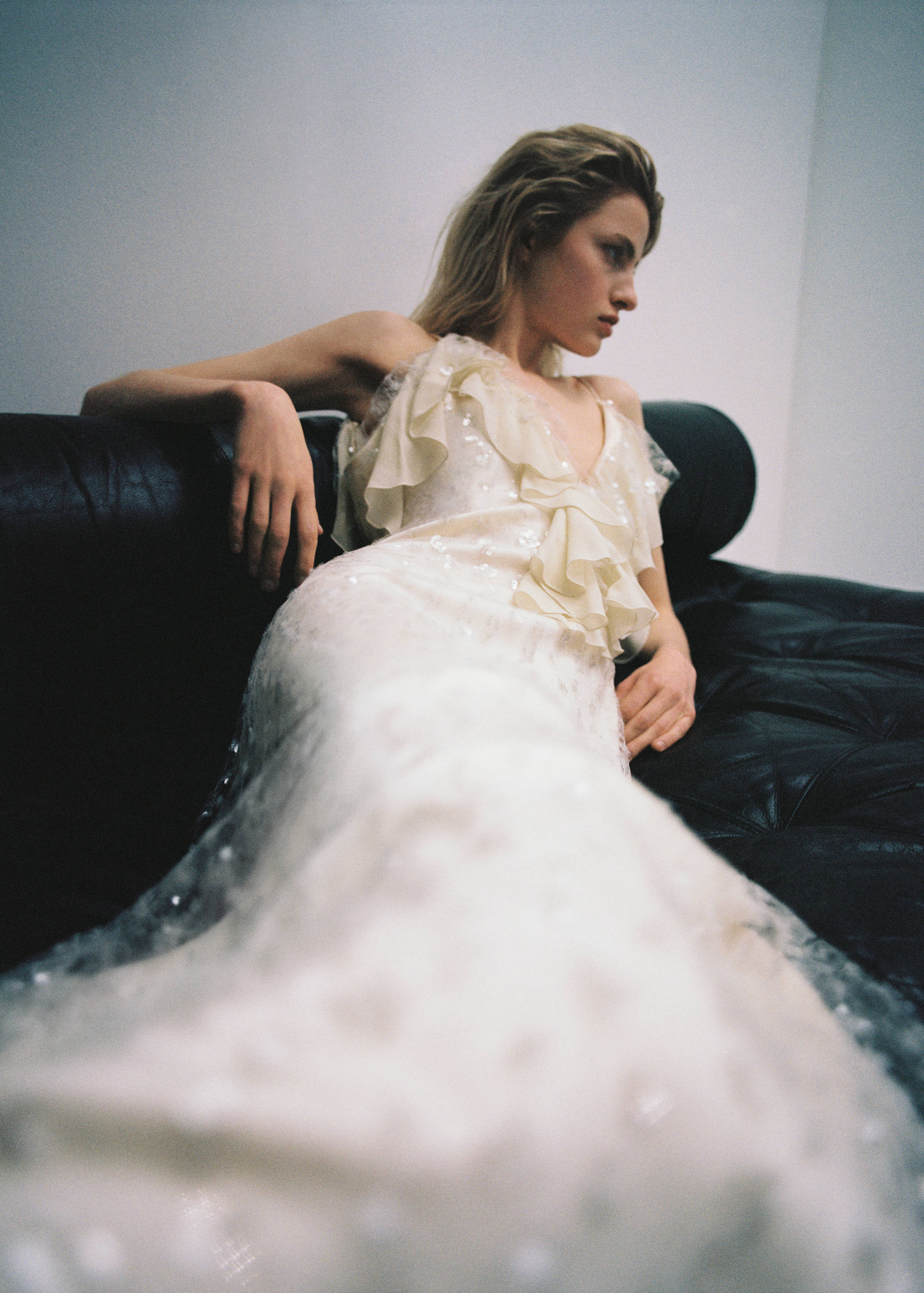 Chiffon jurk met ruches - Detail van het artikel 6