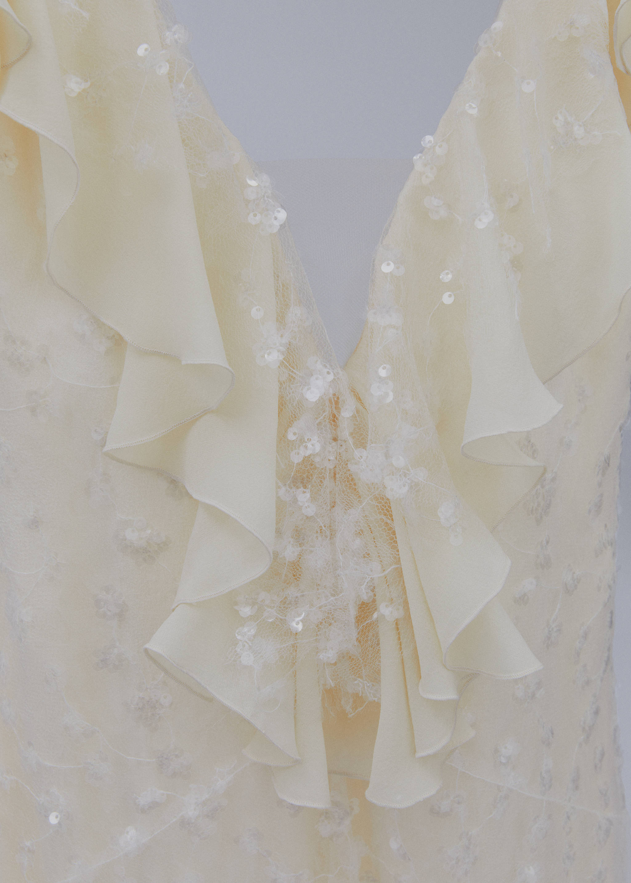 Chiffon jurk met ruches - Detail van het artikel 8