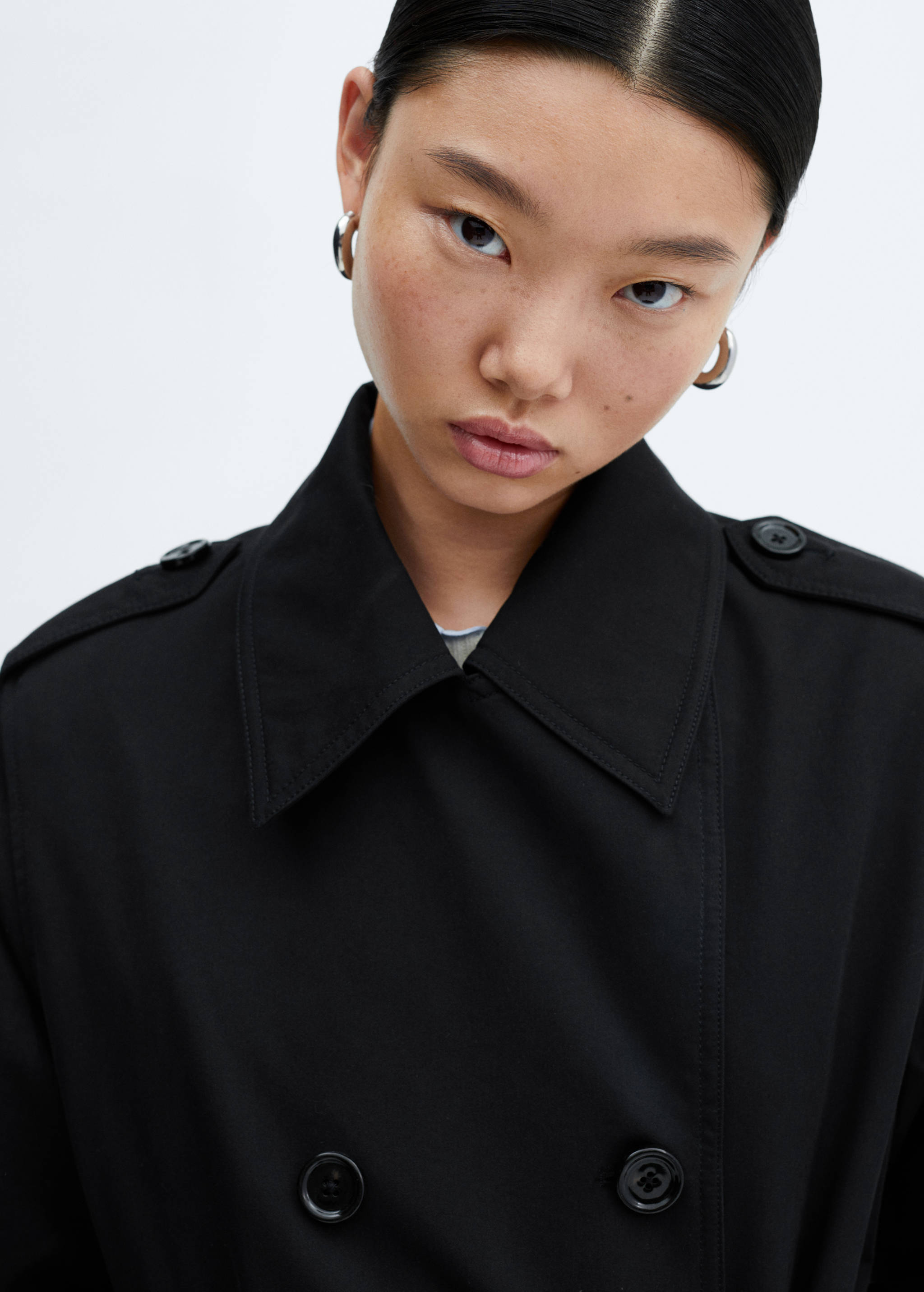 Zweireihiger Trenchcoat - Detail des Artikels 1