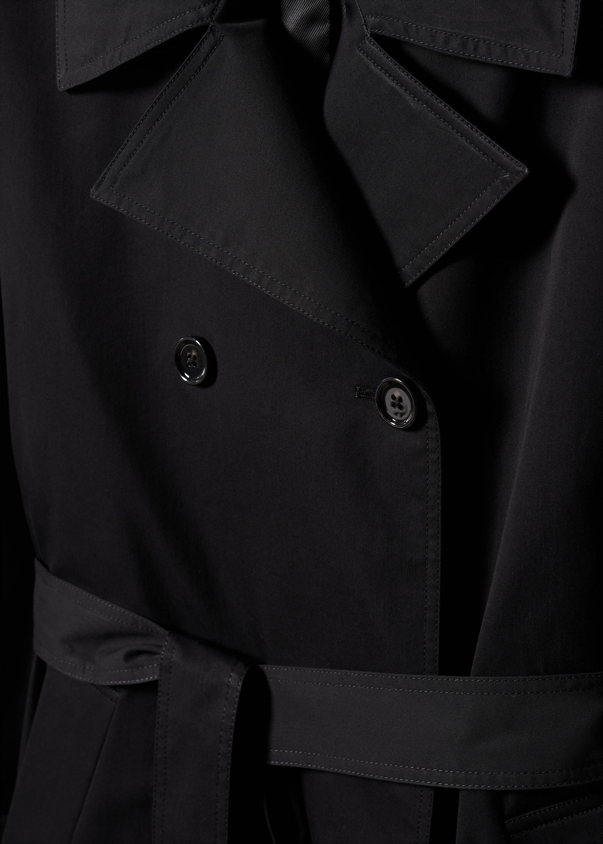 Zweireihiger Trenchcoat - Detail des Artikels 8