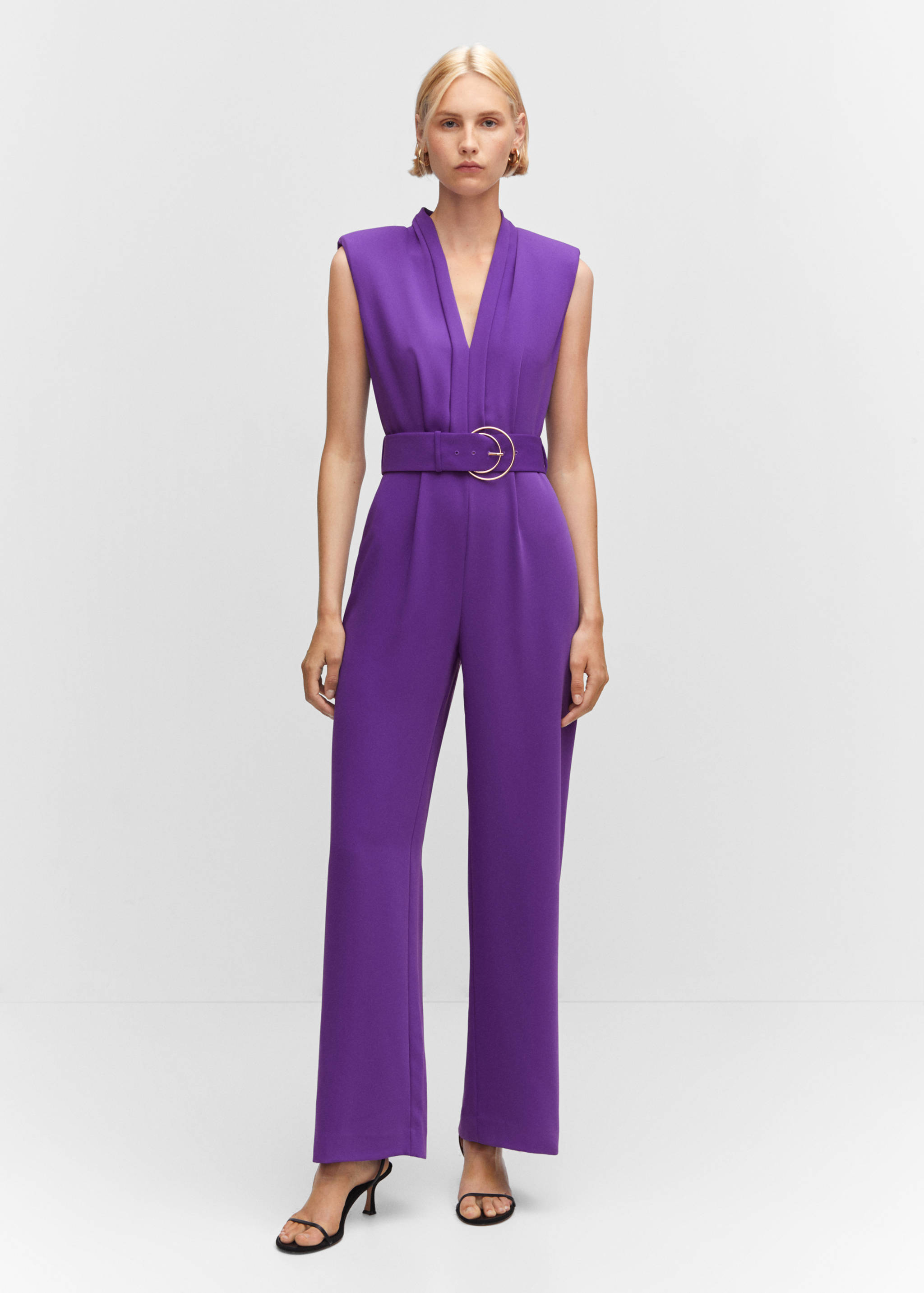 Belt long jumpsuit - General plane