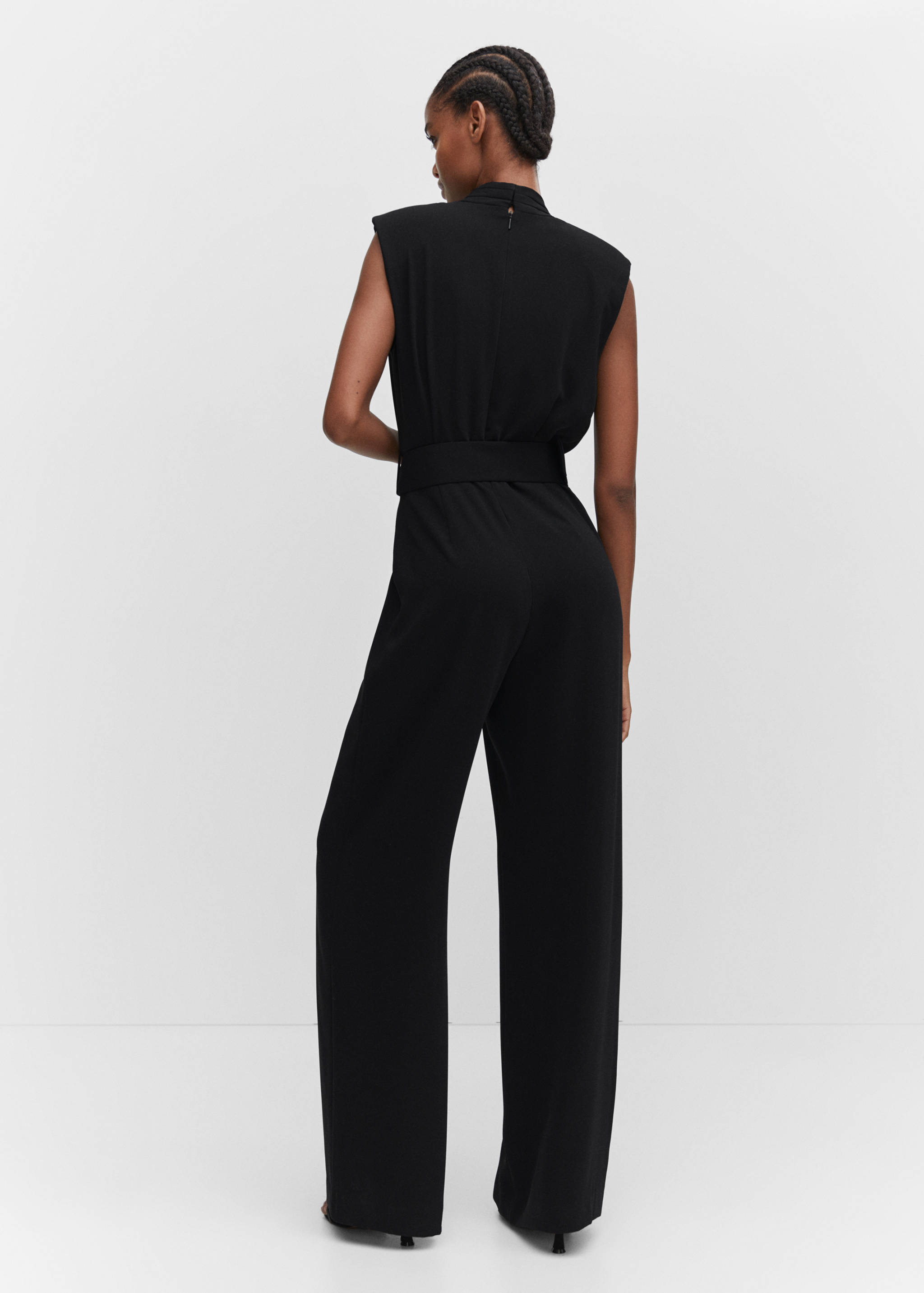 Belt long jumpsuit - Reverse of the article