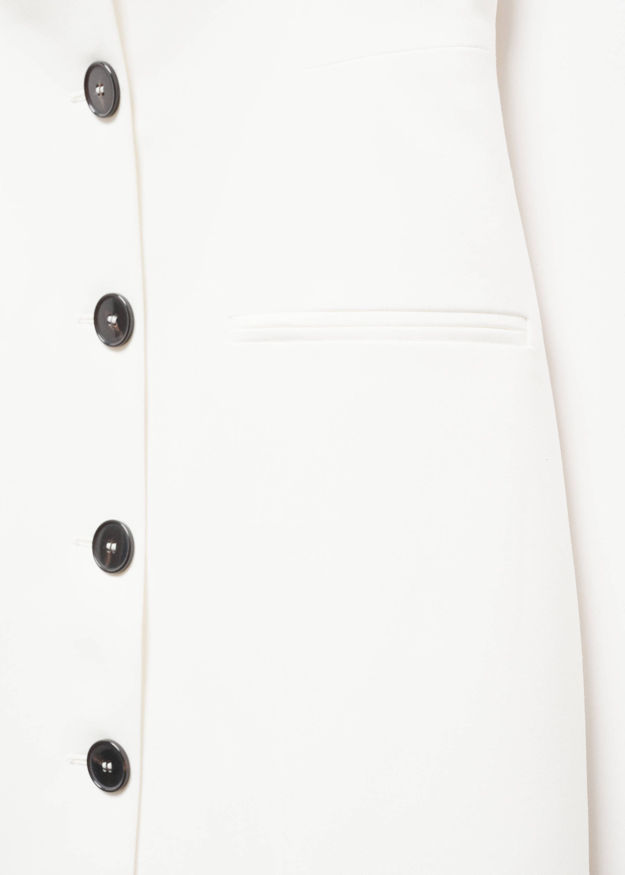 Vest-style dress with buttons - Details of the article 8