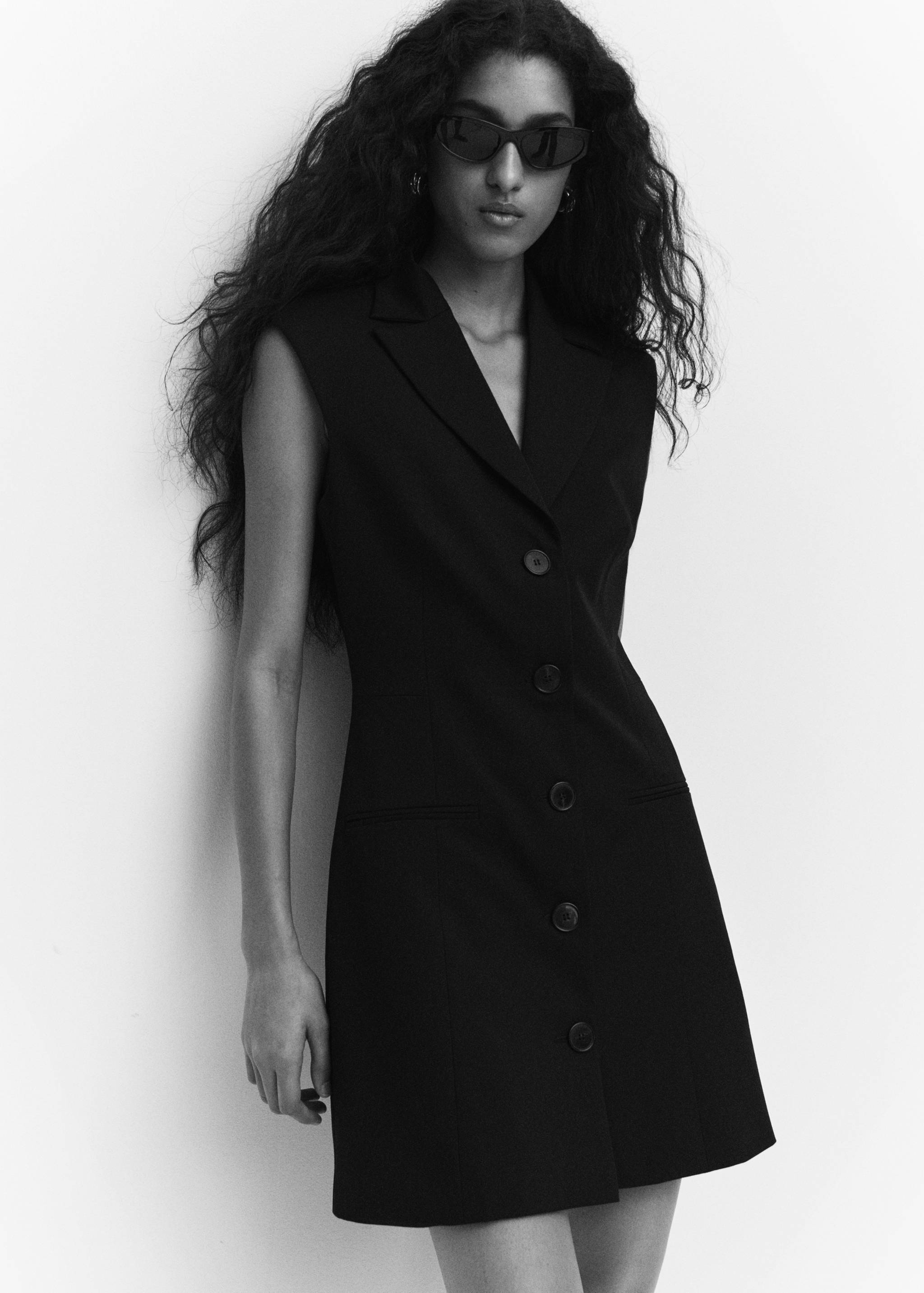 Robe style gilet boutons - Détail de l'article 3