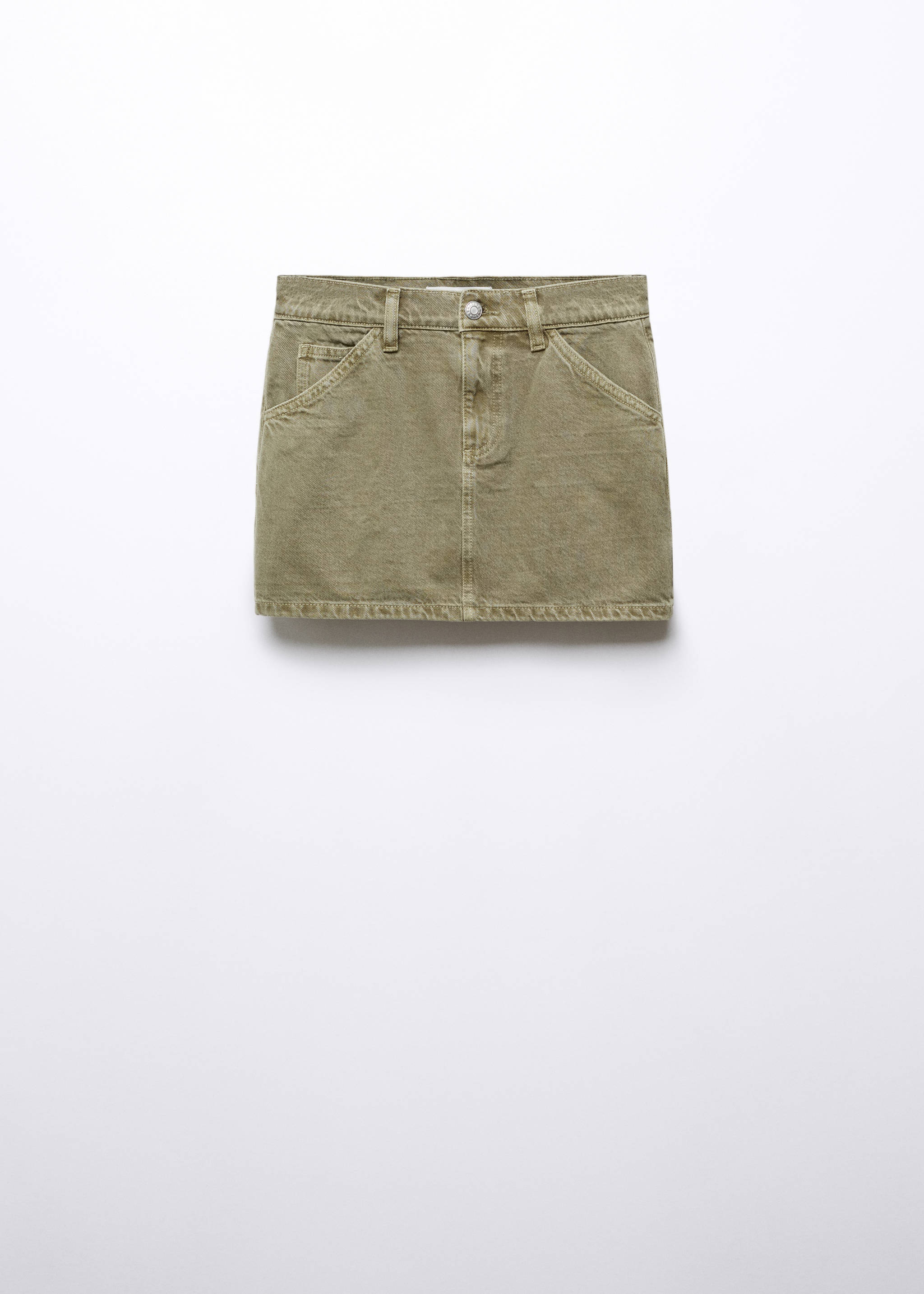 Denim mini-skirt - Article without model