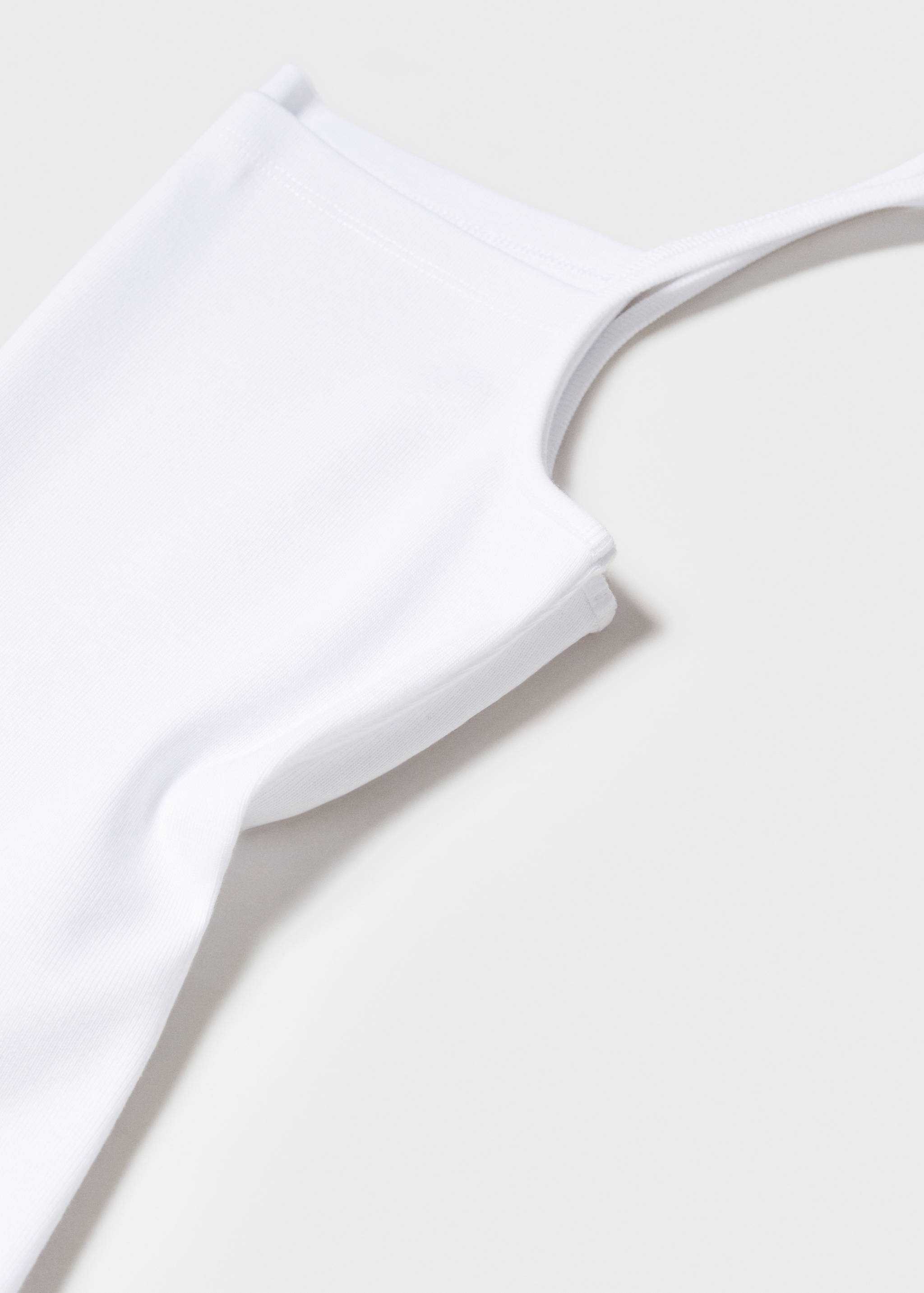 Strapless straight-neck top - Details of the article 8