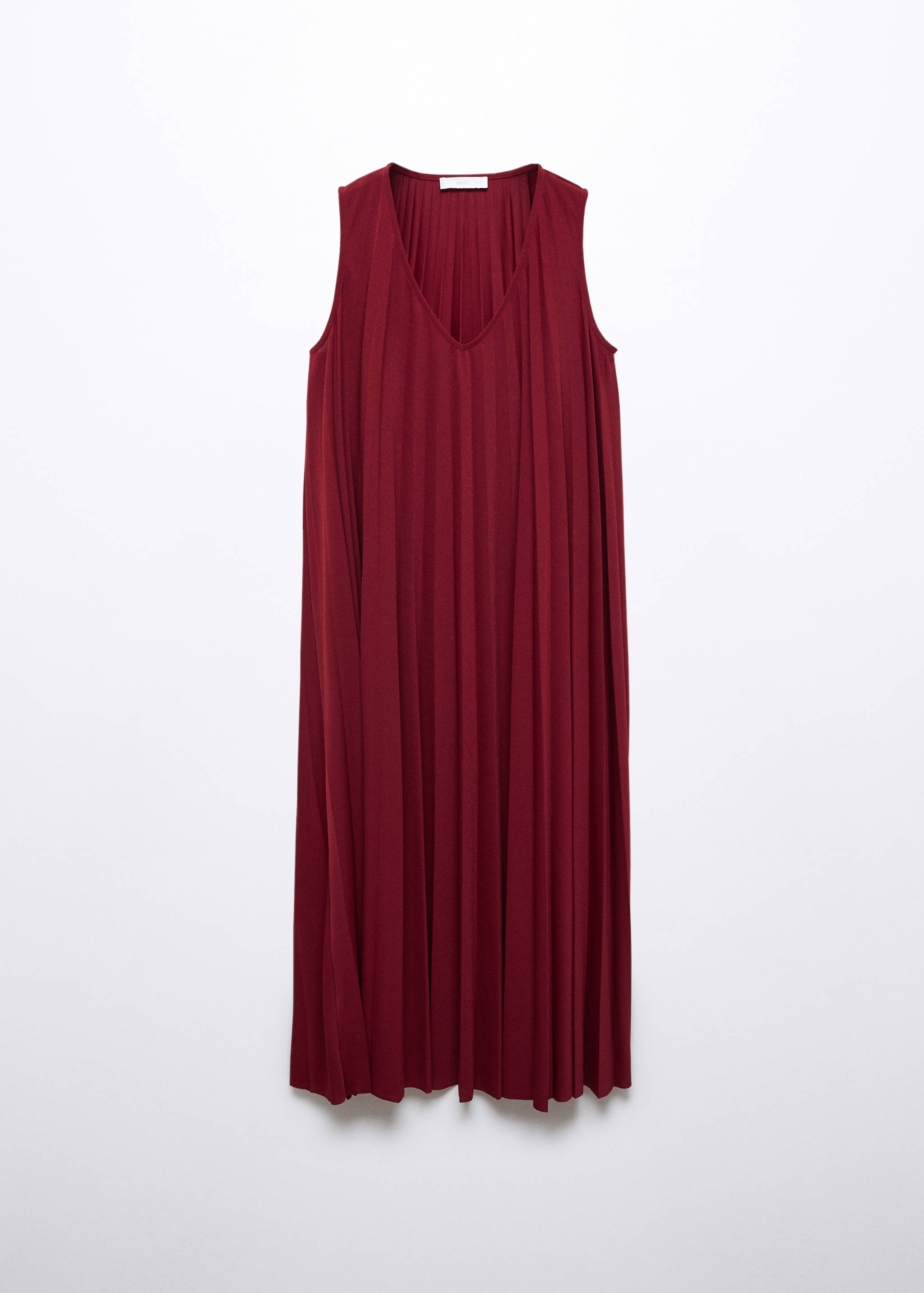 Vestido midi plisado - Artículo sin modelo