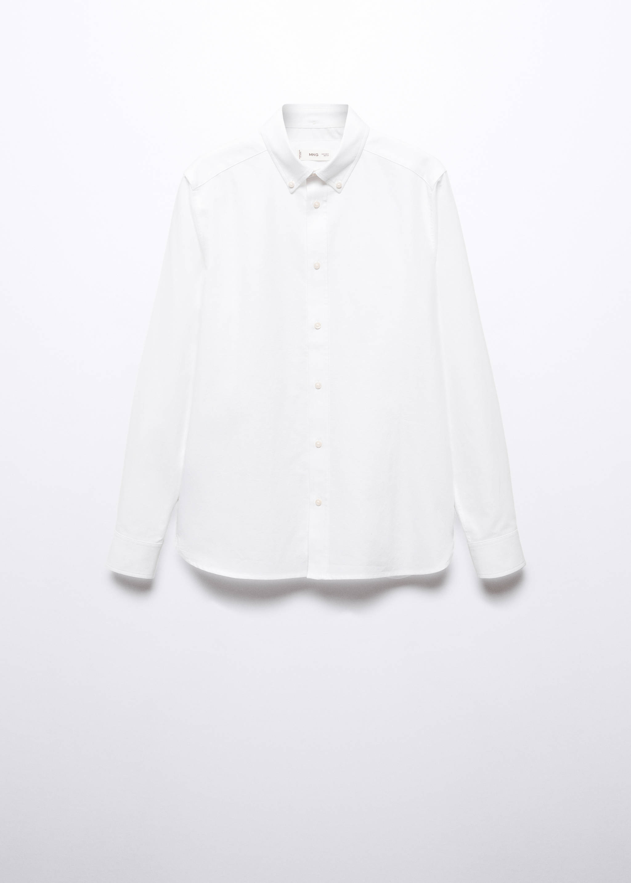 Camicia regular fit Oxford cotone - Articolo senza modello