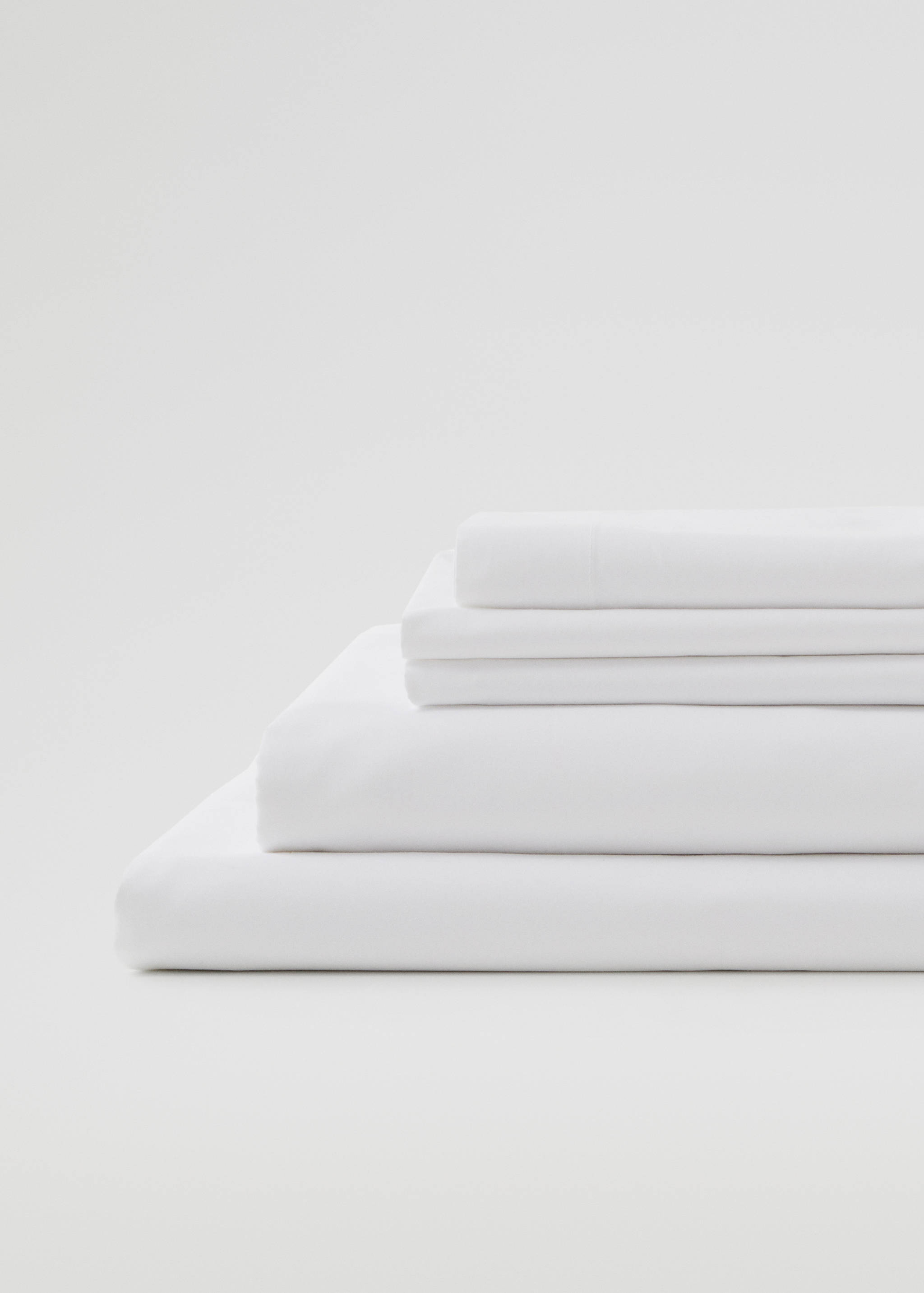 100% cotton fitted sheet Queen bed - Details of the article 2