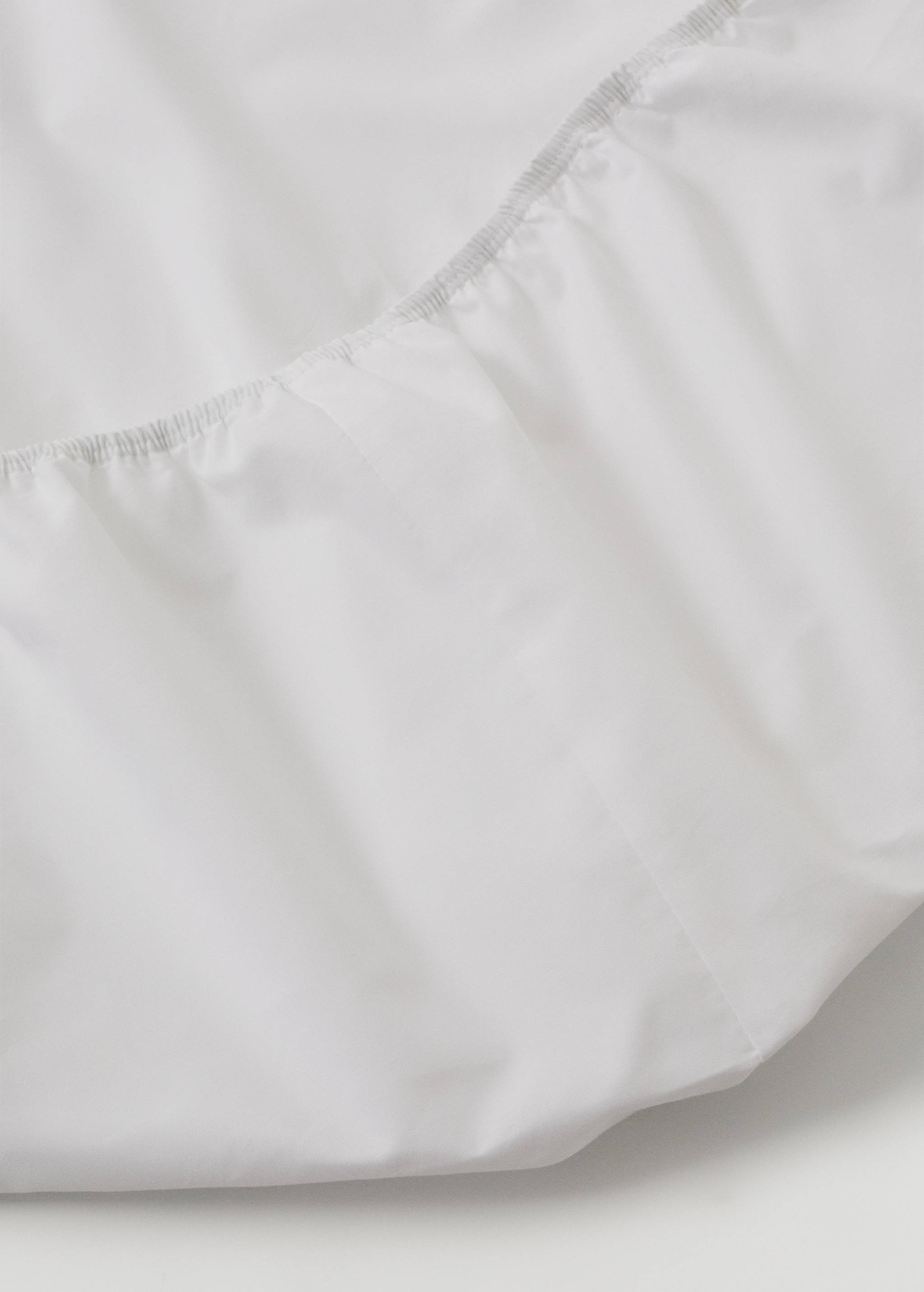 100% cotton fitted sheet Queen bed - Medium plane