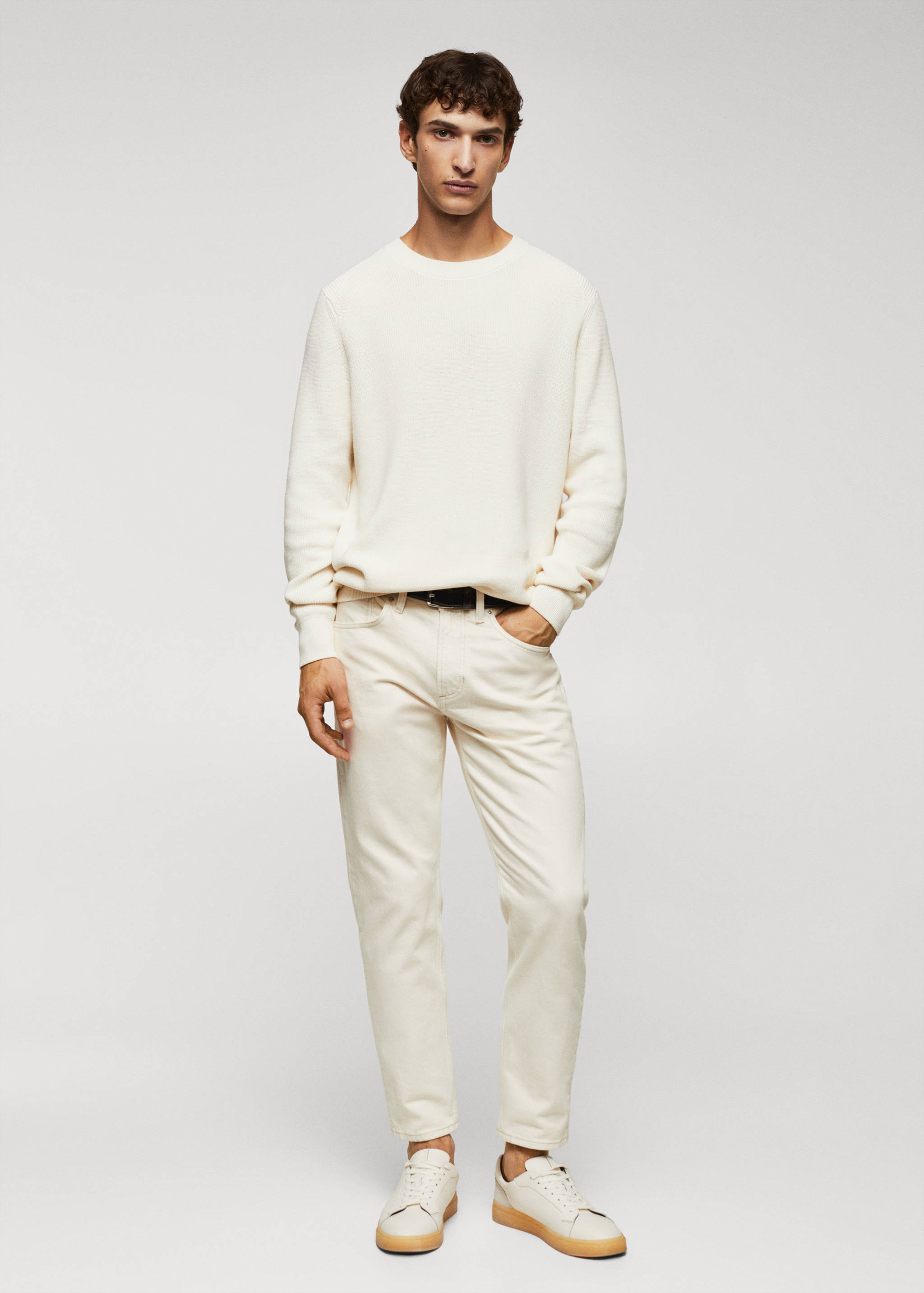 Základní bavlněný svetr - Celkový náhled