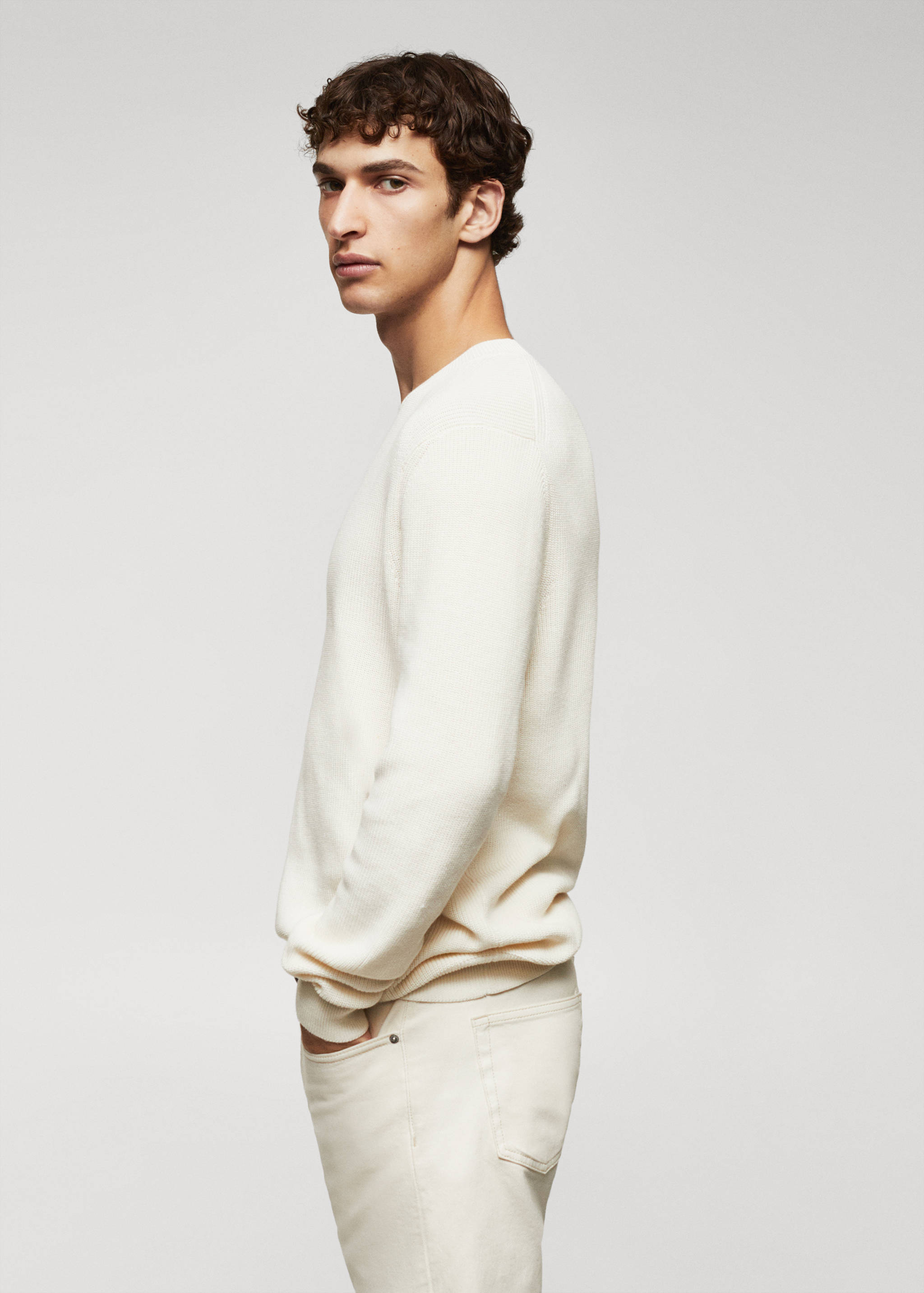 Základní bavlněný svetr - Detail zboží 2