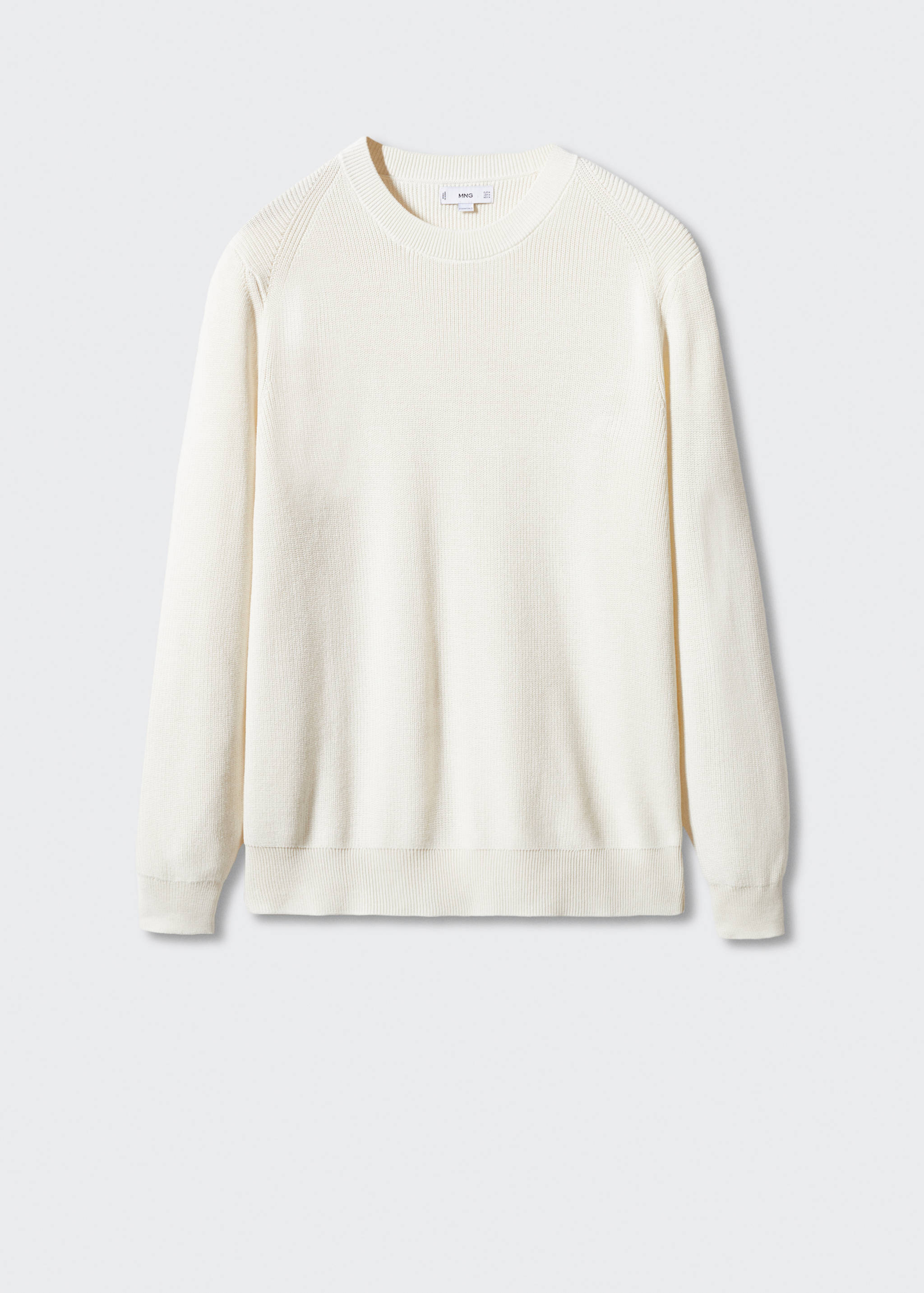 Essential cotton-blend sweater - Article without model